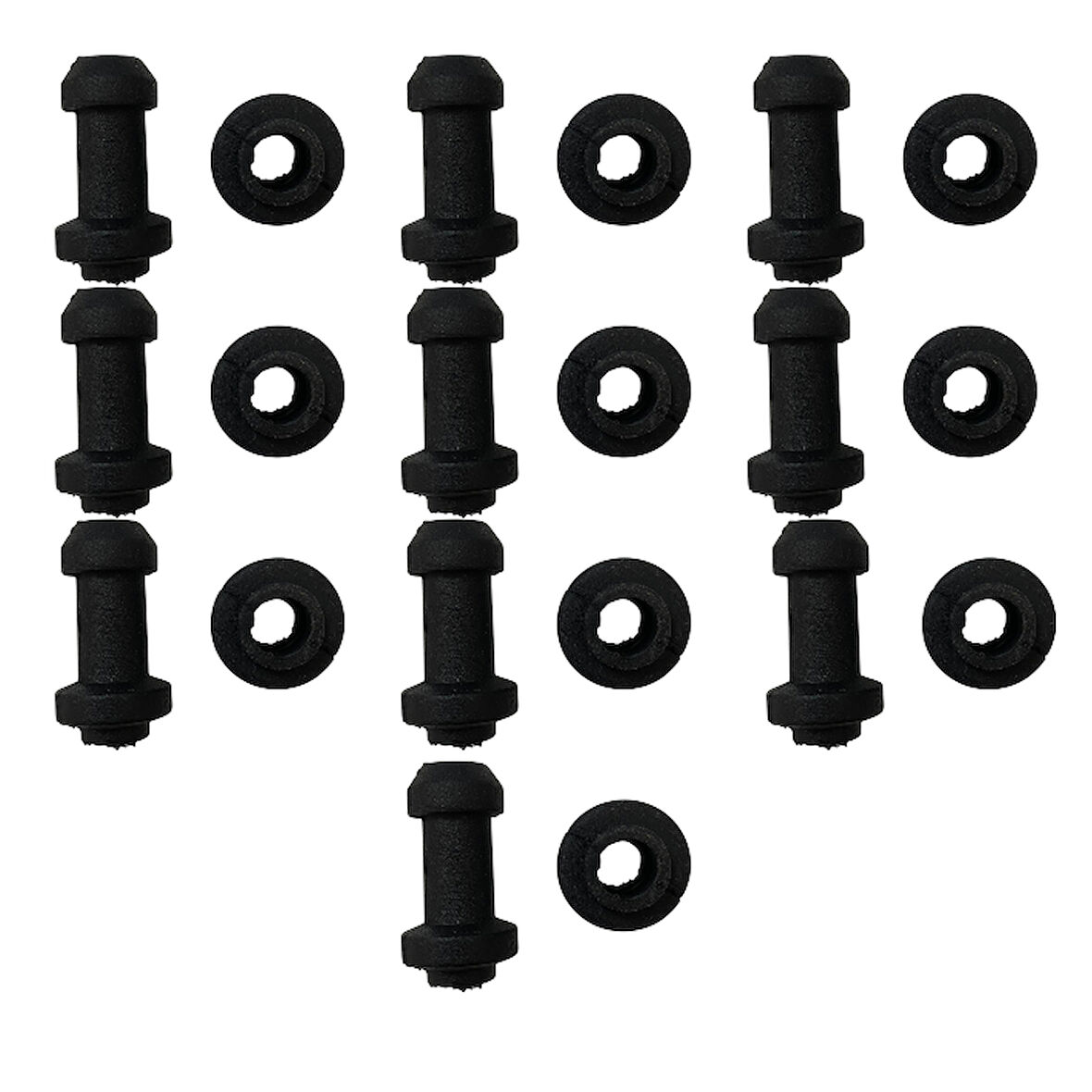 Motobir Ön Fren Alt Merkez Kaliper Lastiği Takım Uzun-Kısa 10'lu Spacy Activa S 125 Spontini Stmax