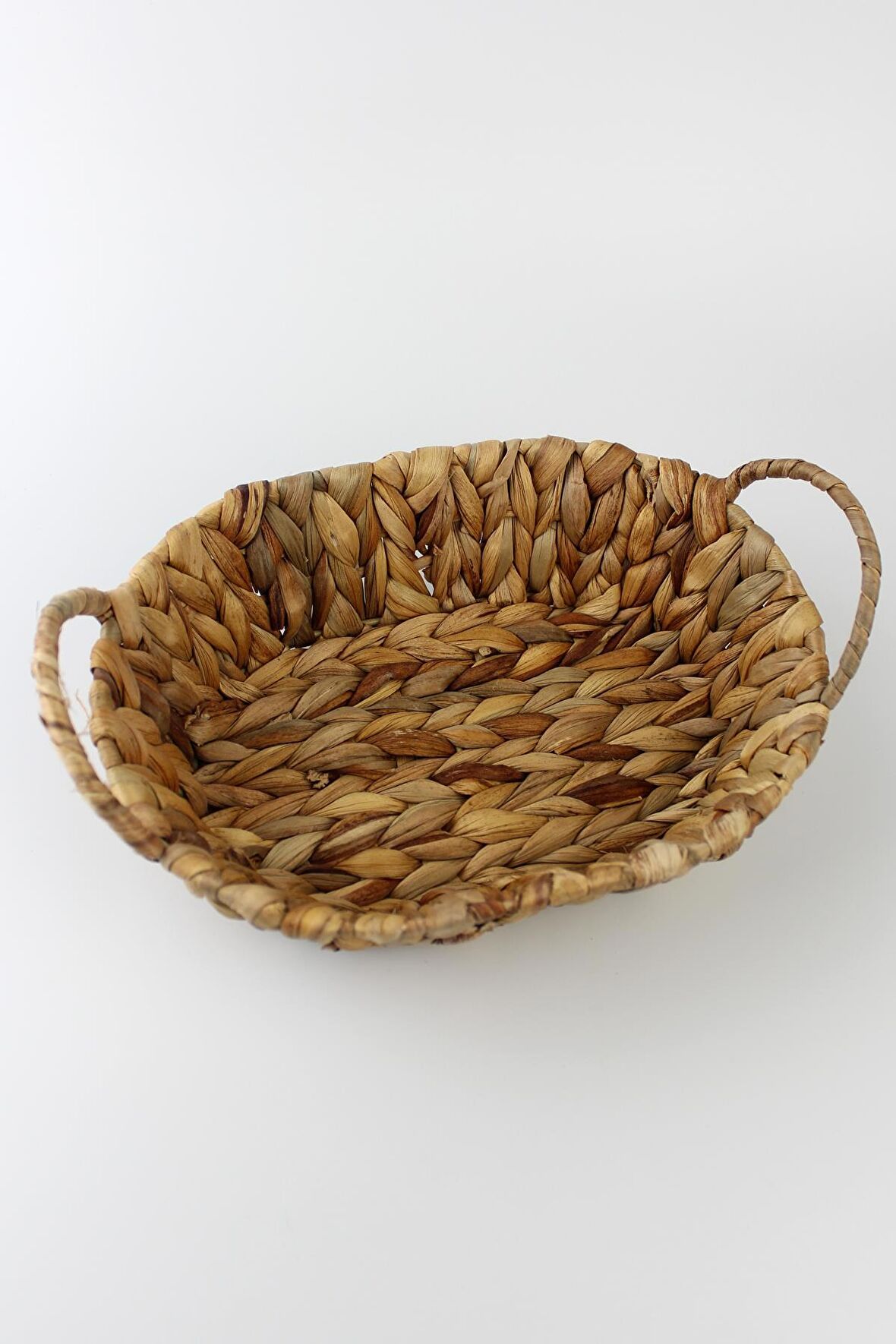 Hasır Rattan Ekmeklik Ekmek Sepeti Oval 24*18cm