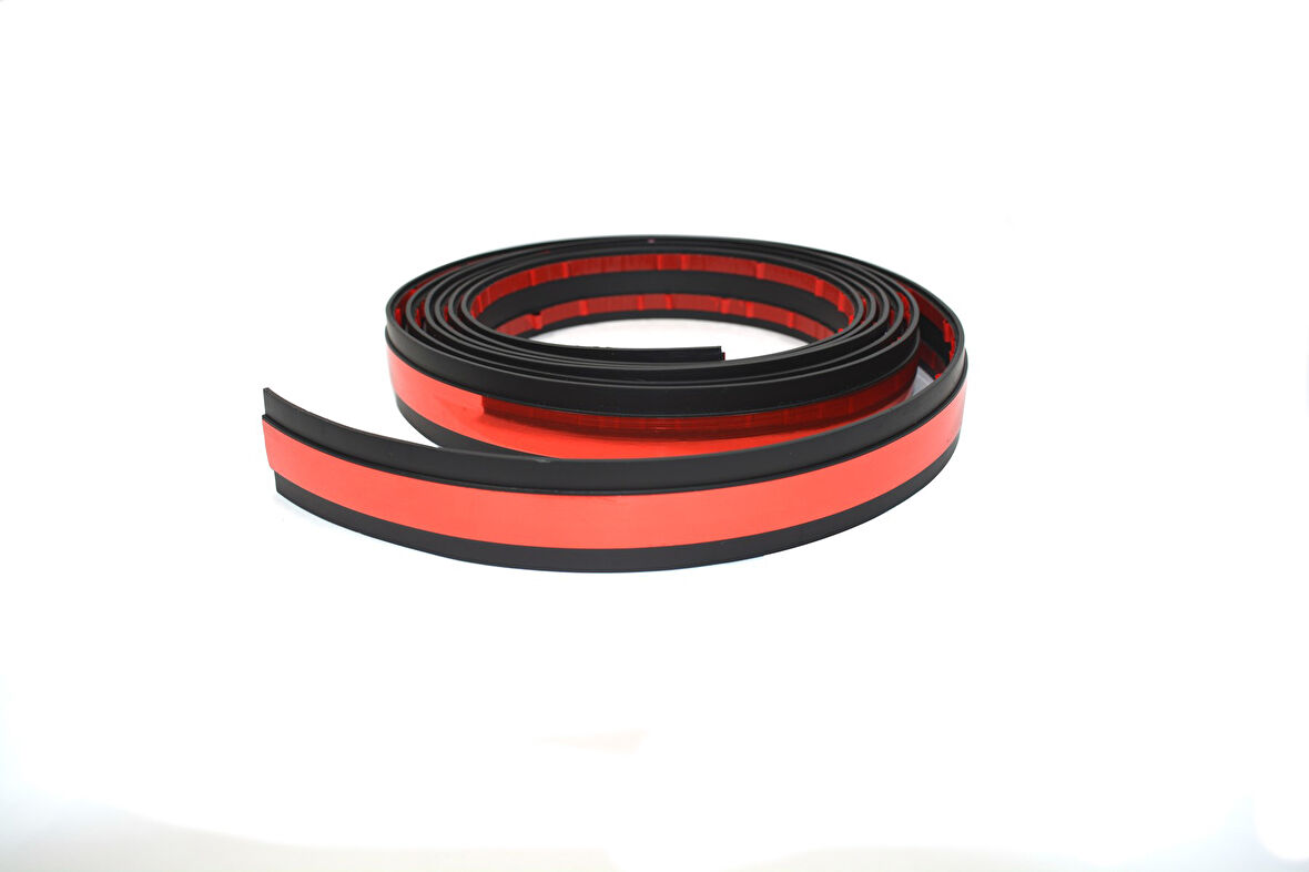 Ortası Kırmızı 30 mm 3 metre Nikelaj Şerit