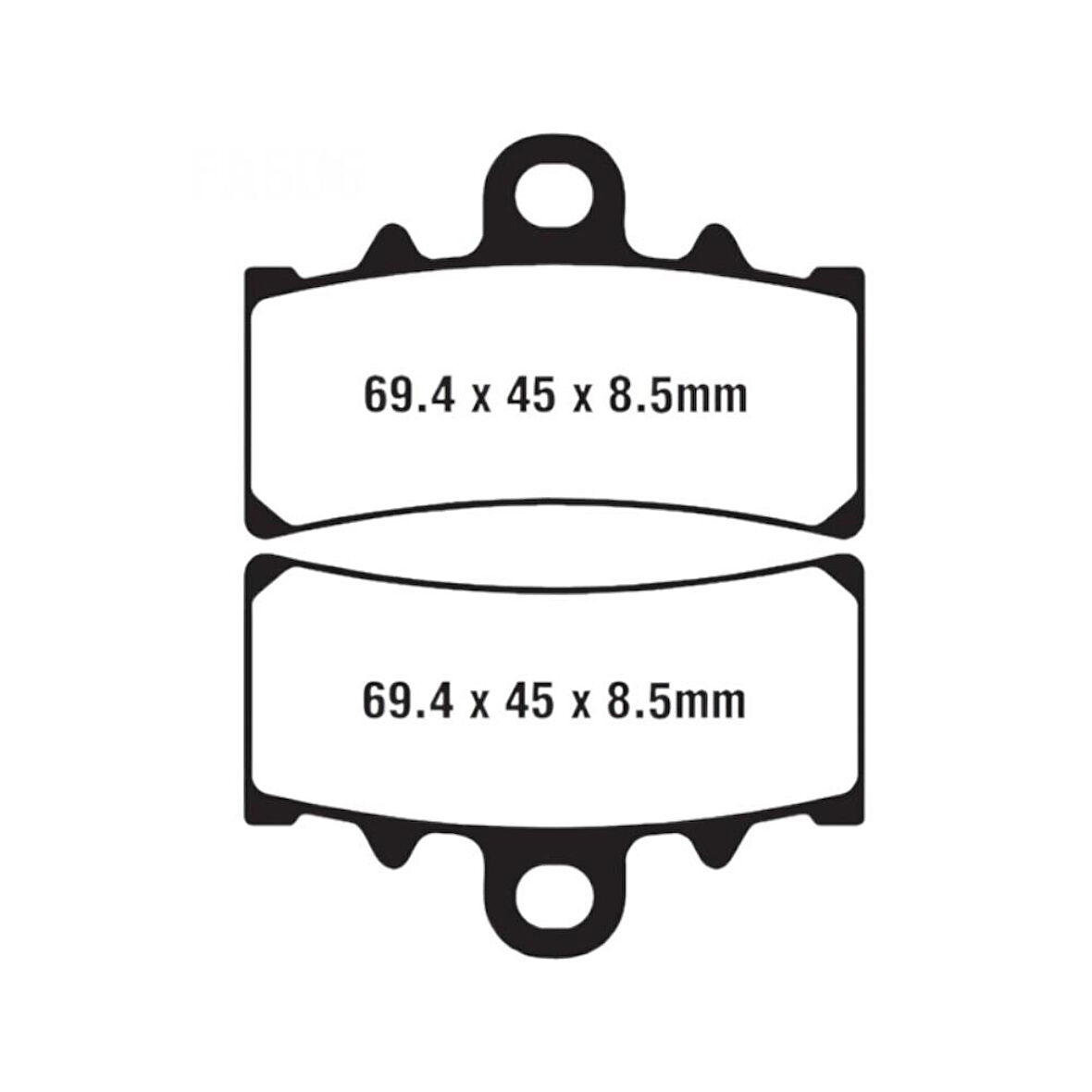 Motobir Ön Fren Balatası Ktm Rc Duke 125 250 390 Bajaj Dominar 250 400 2020  Bmw G310