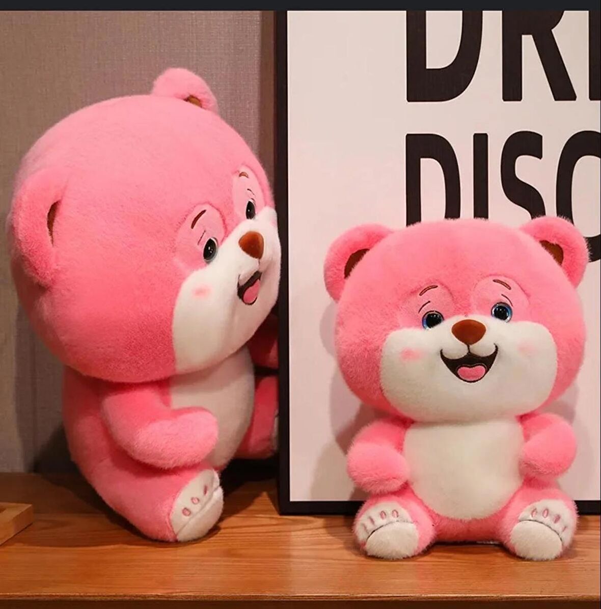 Gülümseyen Pembe Ayıcık Mani