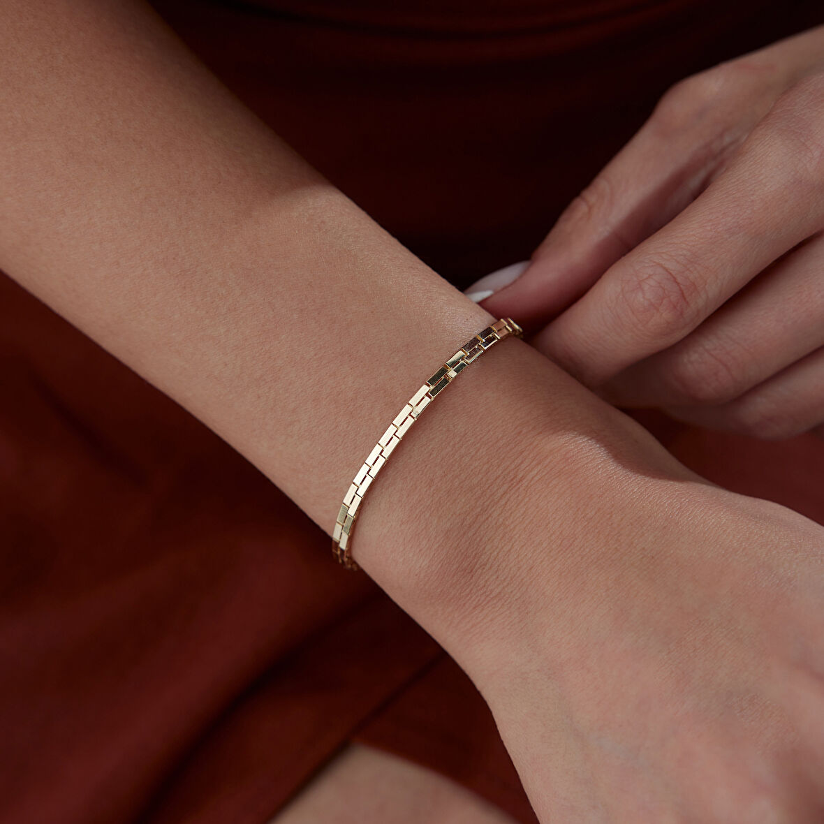 Çift Sıra Basamak Bileklik