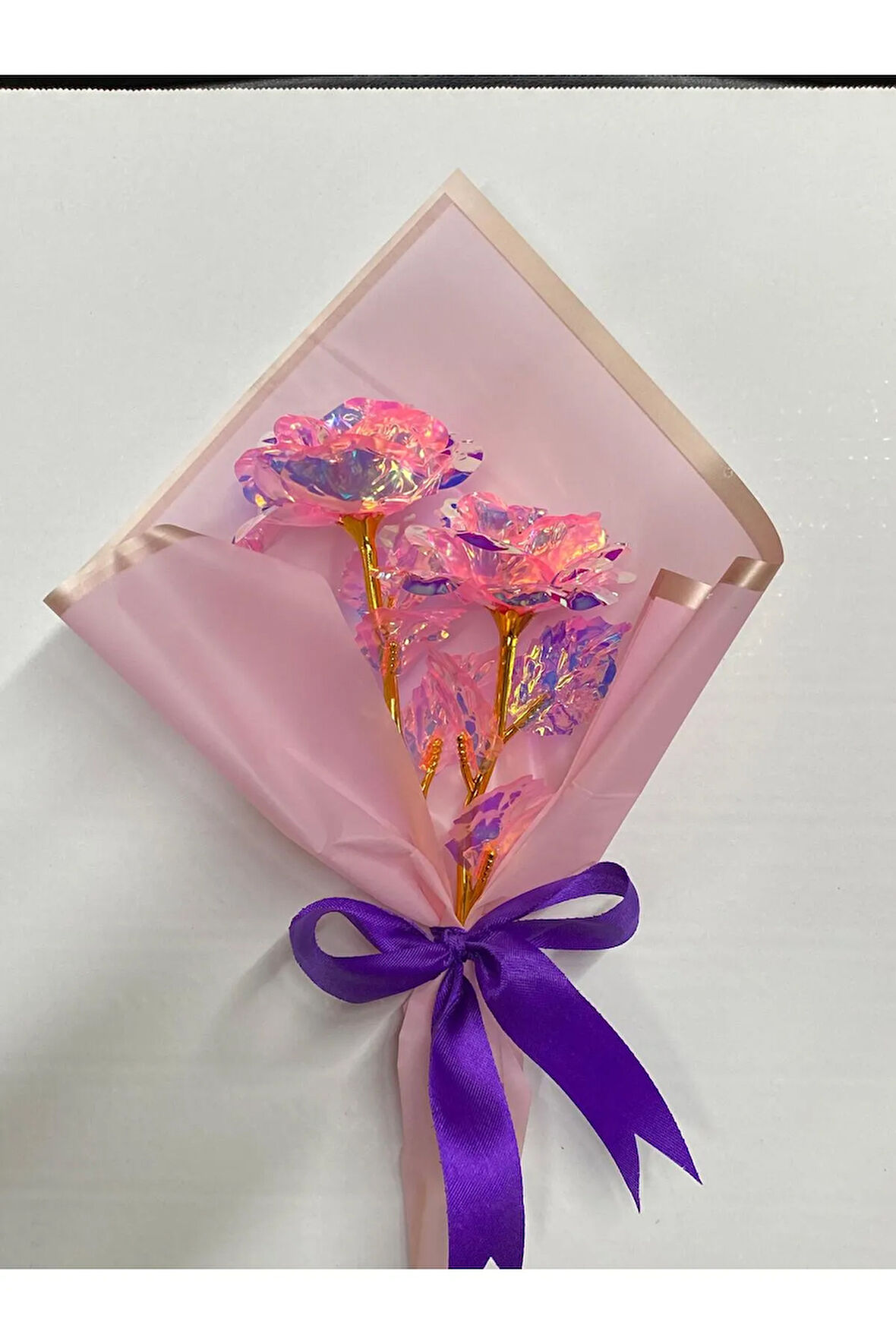 Hediye paketli sonsuzluk gülü sevgililer,anneler,günü yılbaşı notlu aşk sevgililer