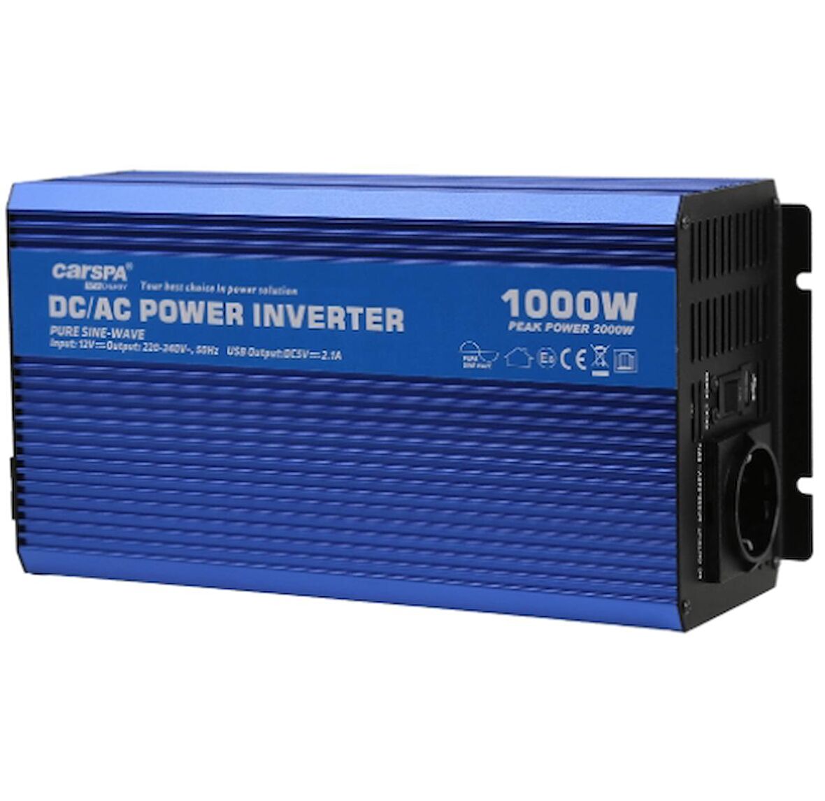 CARSPA 1000W 12V Tam Sinüs İnverter