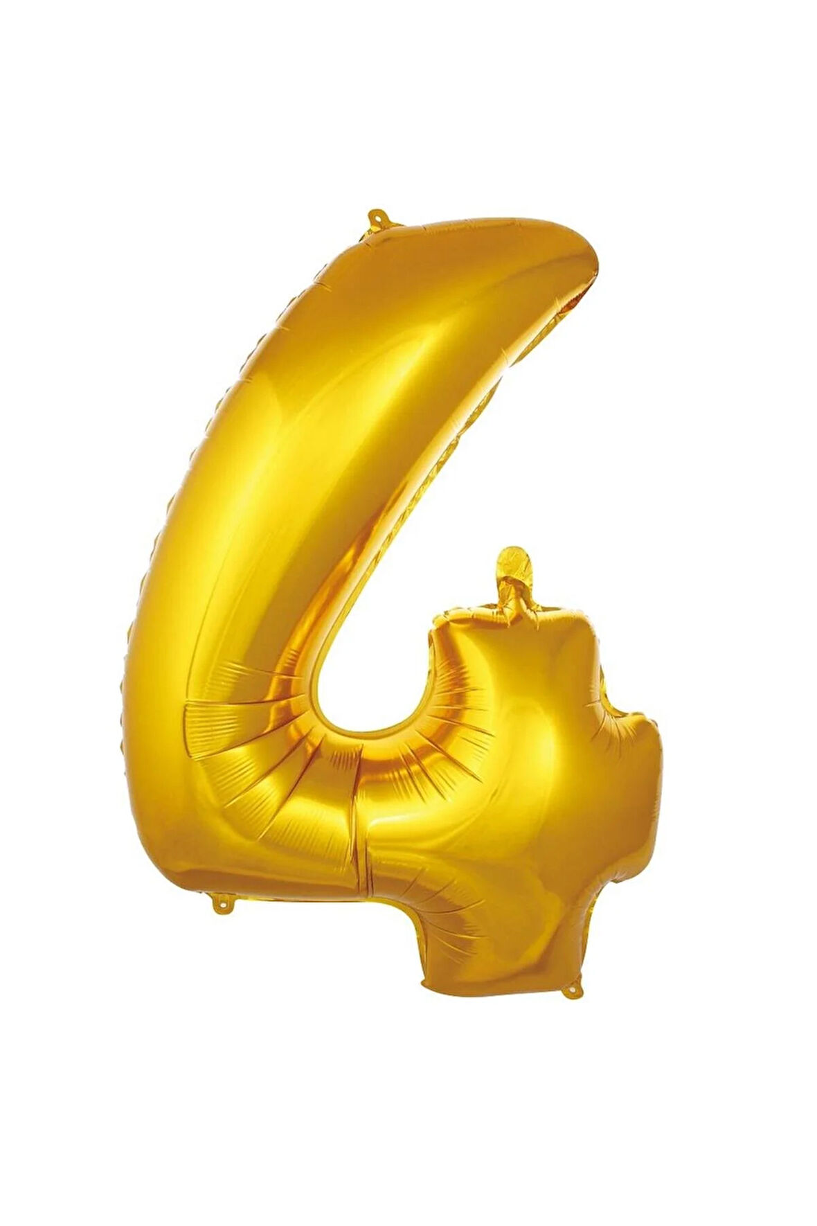 Folyo Balon Rakam Gold Renk 34 Inc 76 Cm Helyum Uyumlu