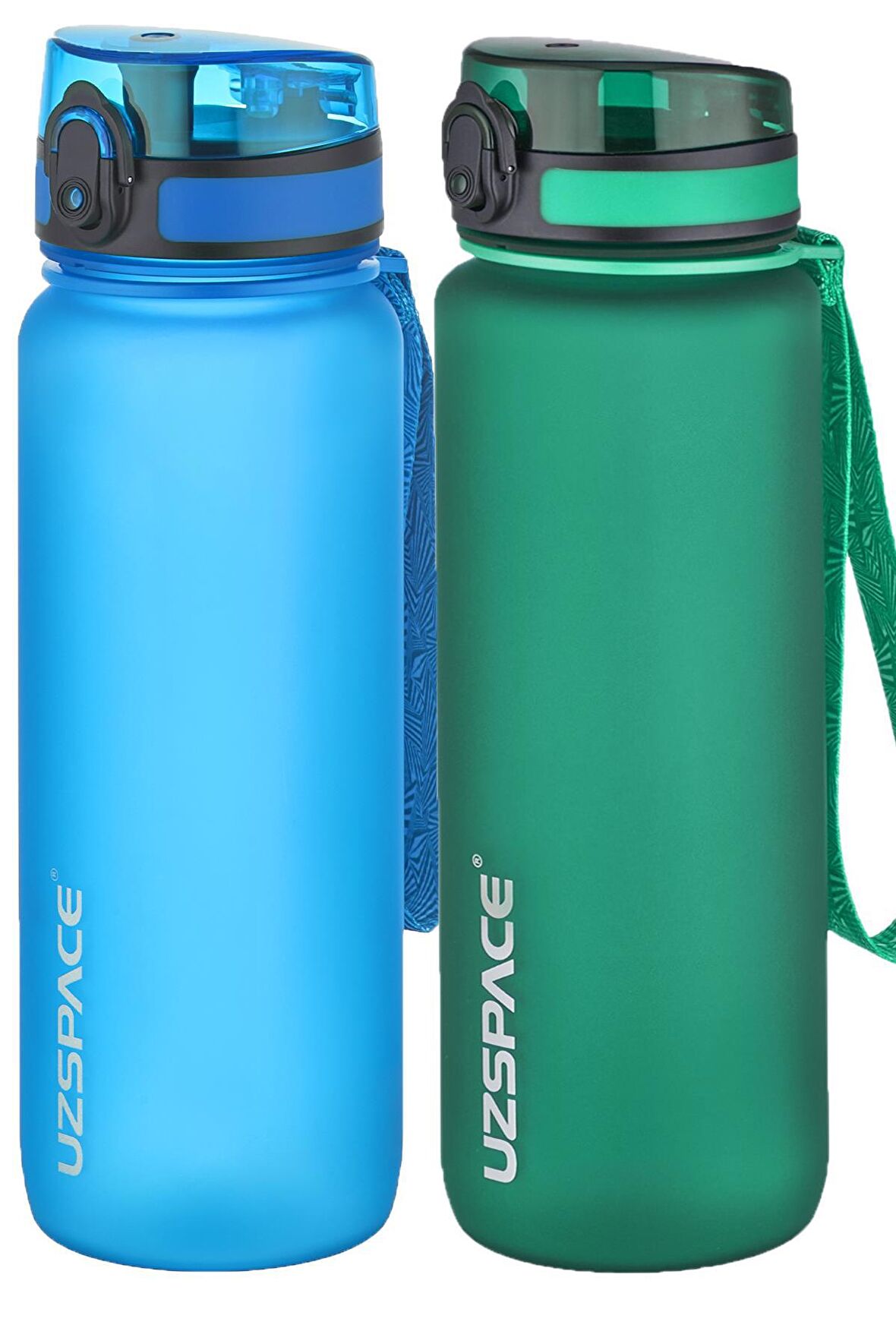 Uzspace 2'li Tritan Matara Seti 800 ml 14 Farklı Renk Seçeneği FiftyFifty