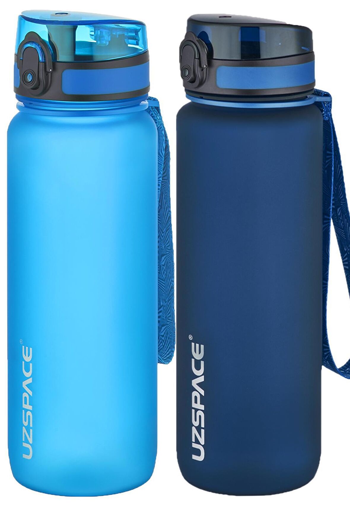 Uzspace 2'li Tritan Matara Seti 800 ml 14 Farklı Renk Seçeneği FiftyFifty