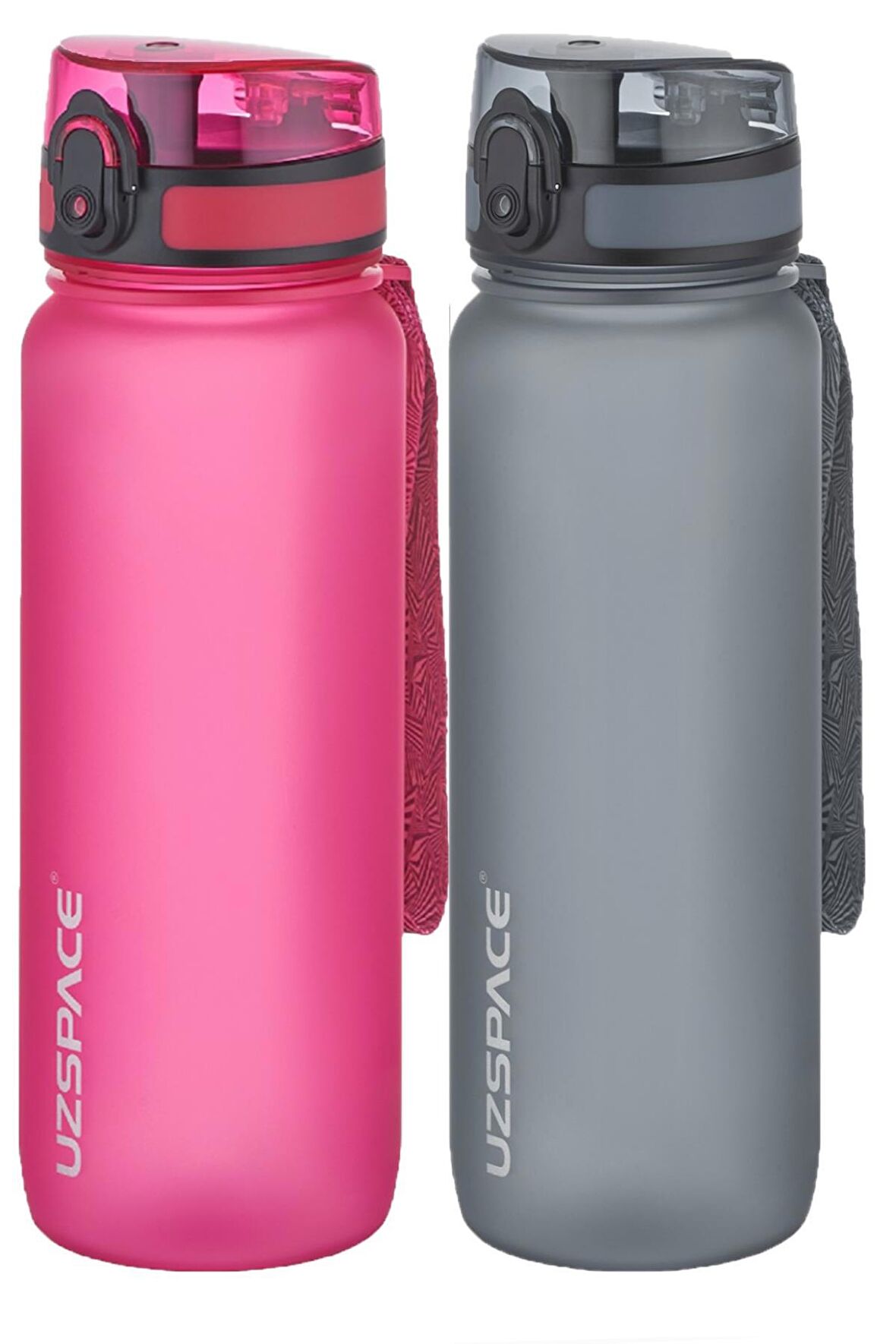 Uzspace 2'li Tritan Matara Seti 800 ml 14 Farklı Renk Seçeneği FiftyFifty