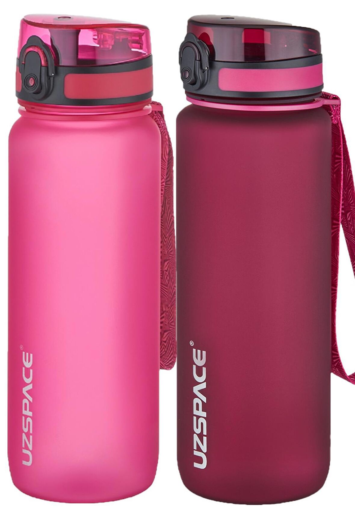 Uzspace 2'li Tritan Matara Seti 800 ml 14 Farklı Renk Seçeneği FiftyFifty