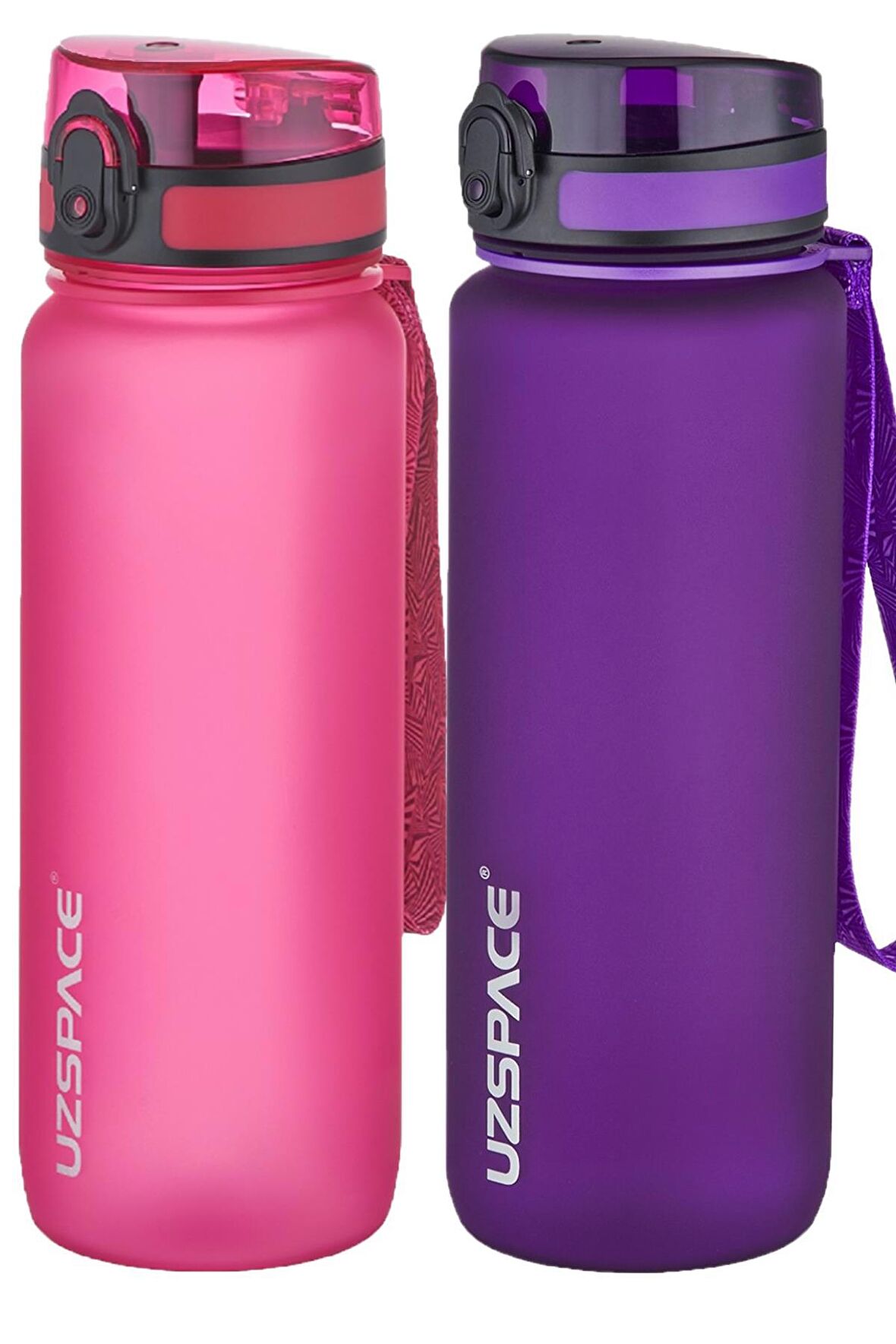 Uzspace 2'li Tritan Matara Seti 800 ml 14 Farklı Renk Seçeneği FiftyFifty