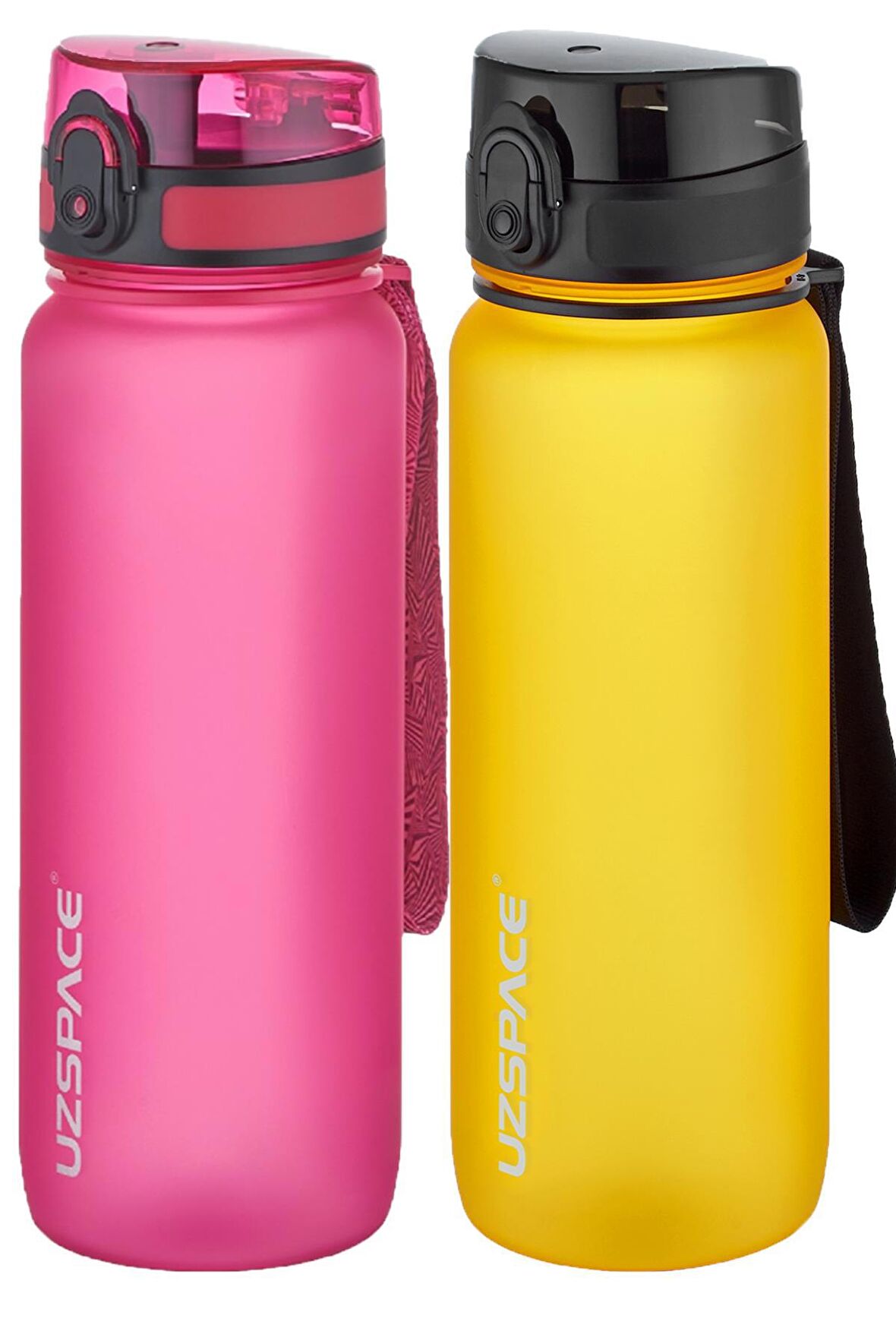 Uzspace 2'li Tritan Matara Seti 800 ml 14 Farklı Renk Seçeneği FiftyFifty