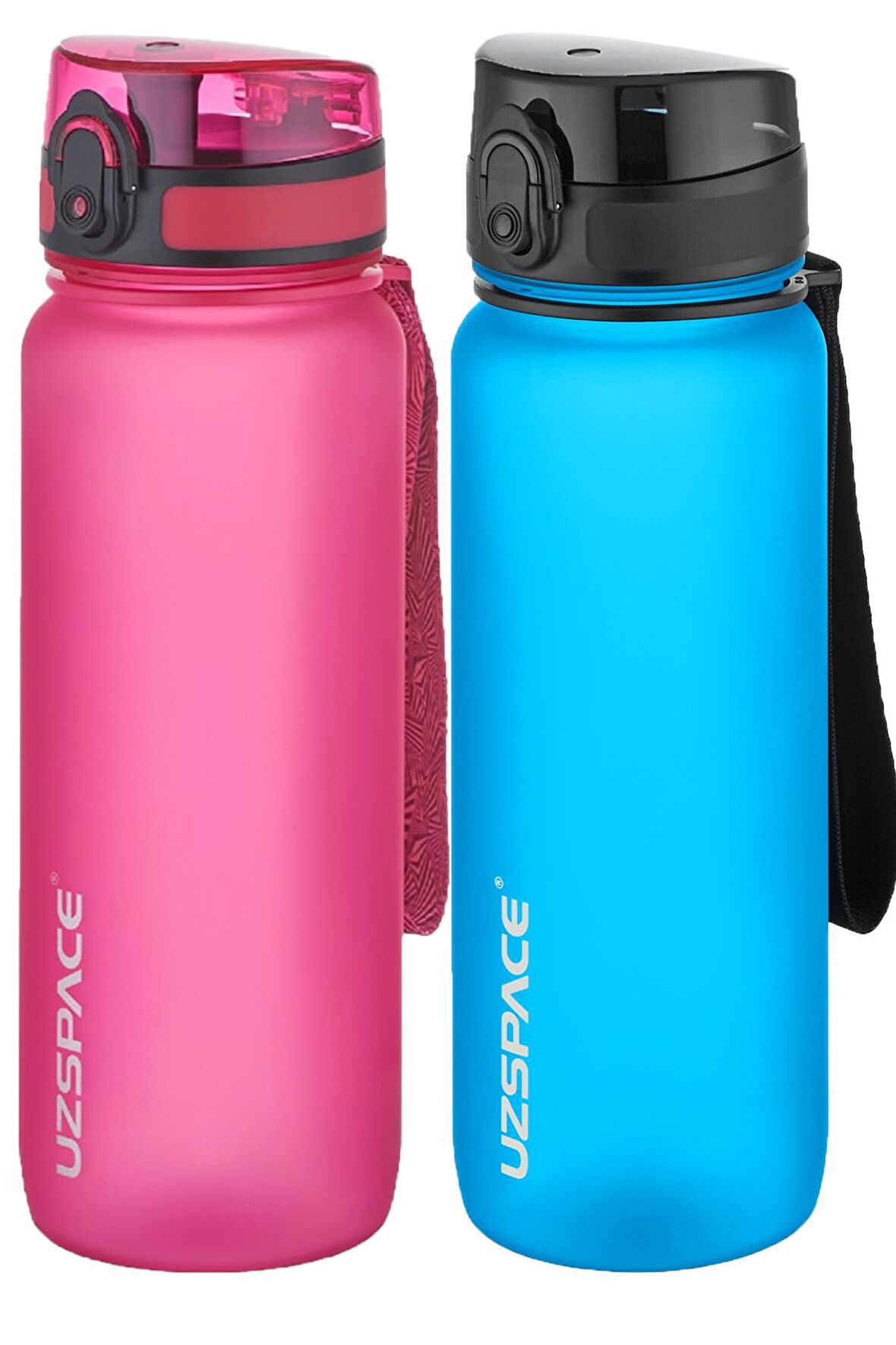 Uzspace 2'li Tritan Matara Seti 800 ml 14 Farklı Renk Seçeneği FiftyFifty