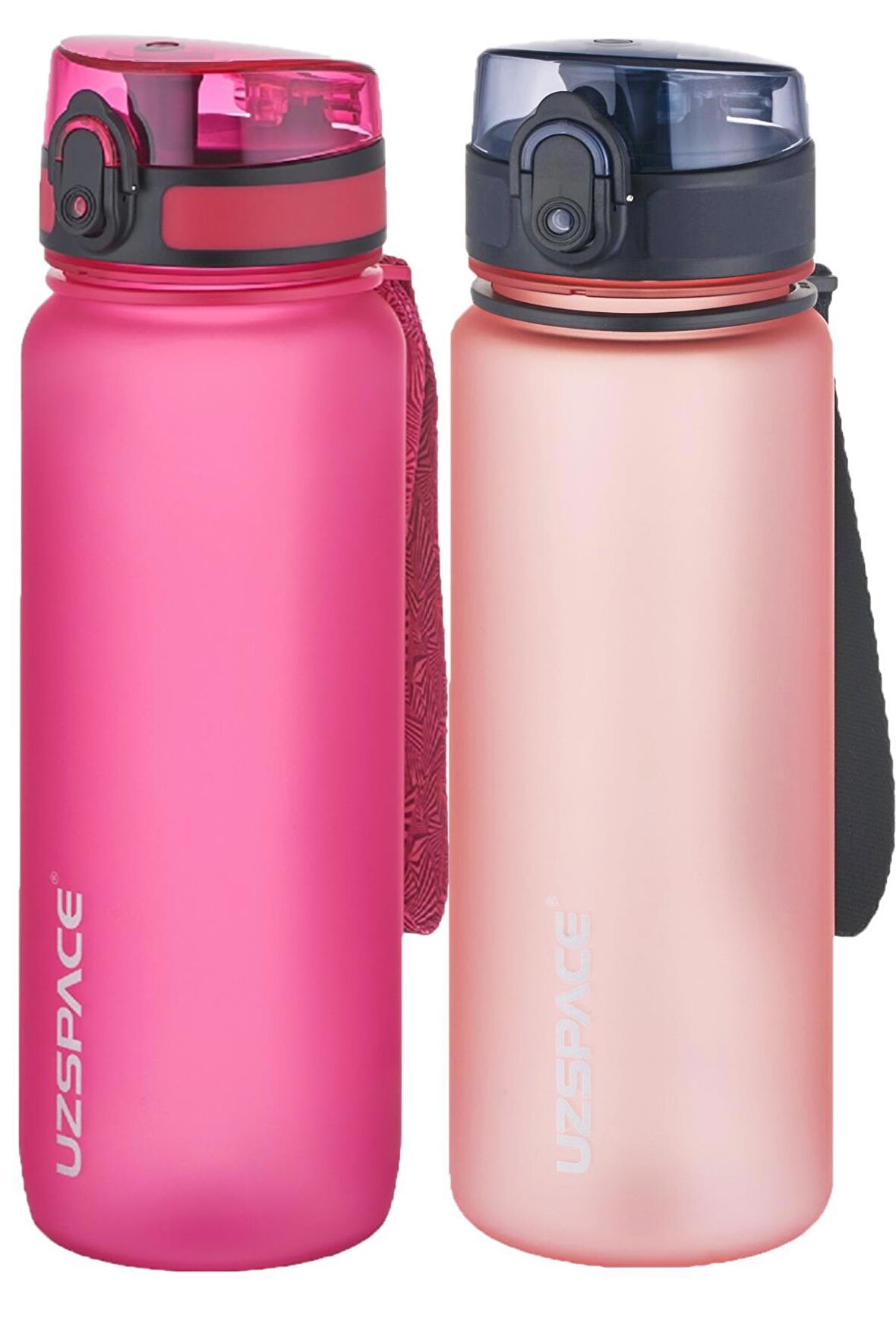 Uzspace 2'li Tritan Matara Seti 800 ml 14 Farklı Renk Seçeneği FiftyFifty