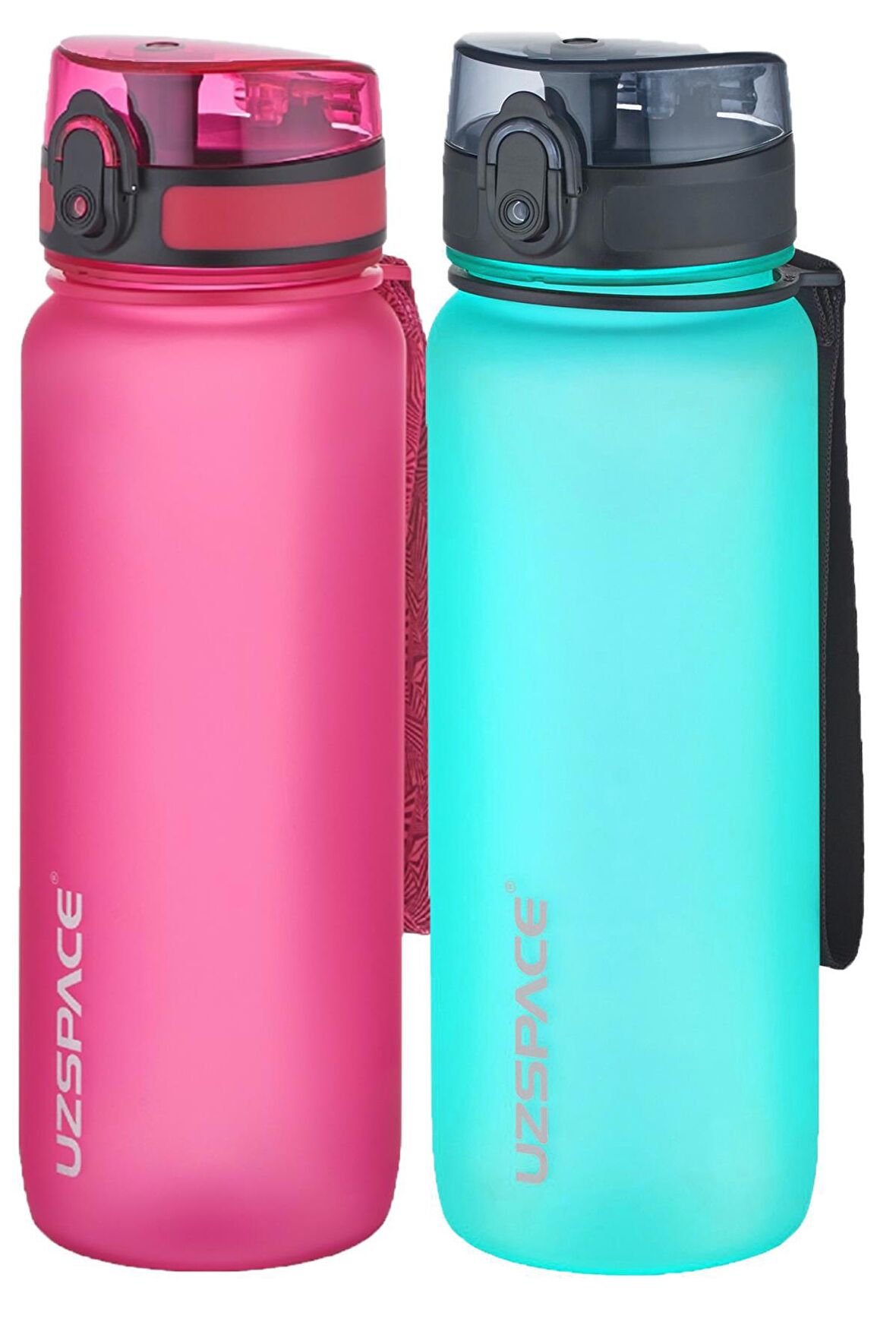 Uzspace 2'li Tritan Matara Seti 800 ml 14 Farklı Renk Seçeneği FiftyFifty