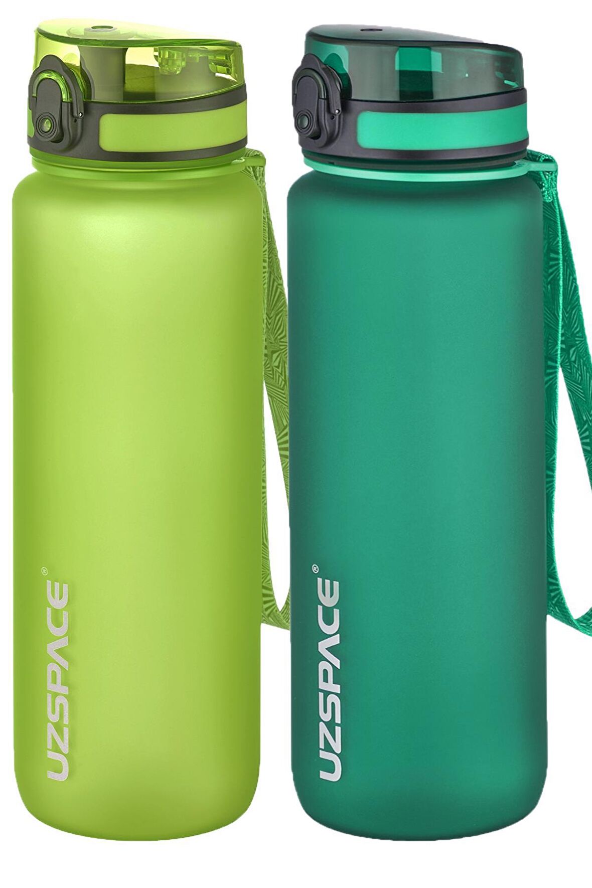 Uzspace 2'li Tritan Matara Seti 800 ml 14 Farklı Renk Seçeneği FiftyFifty