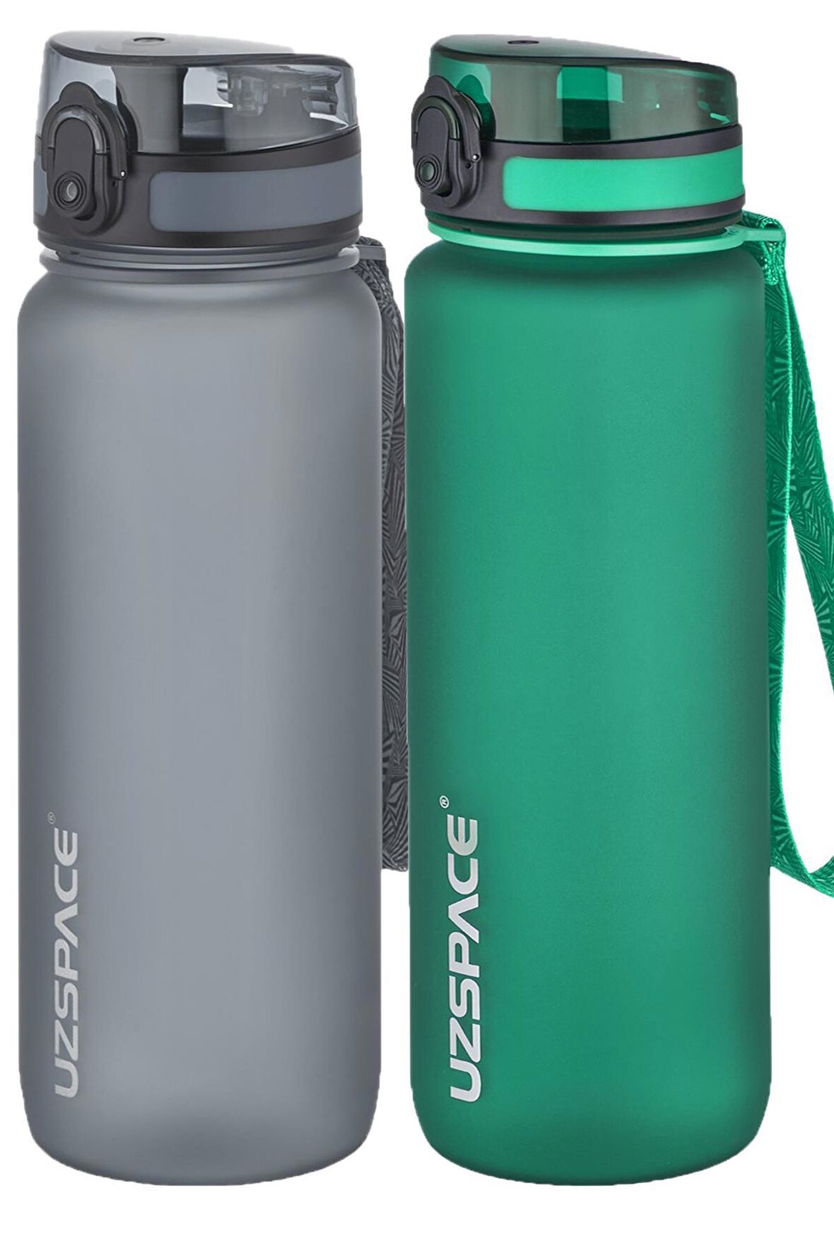 Uzspace 2'li Tritan Matara Seti 800 ml 14 Farklı Renk Seçeneği FiftyFifty