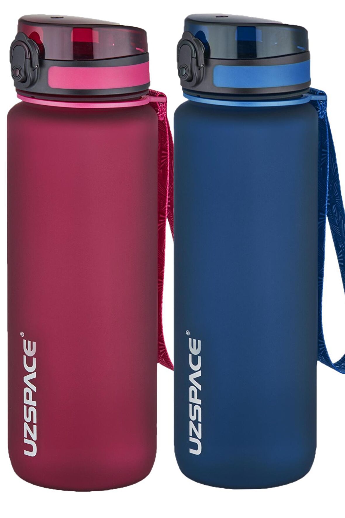 Uzspace 2'li Tritan Matara Seti 800 ml 14 Farklı Renk Seçeneği FiftyFifty