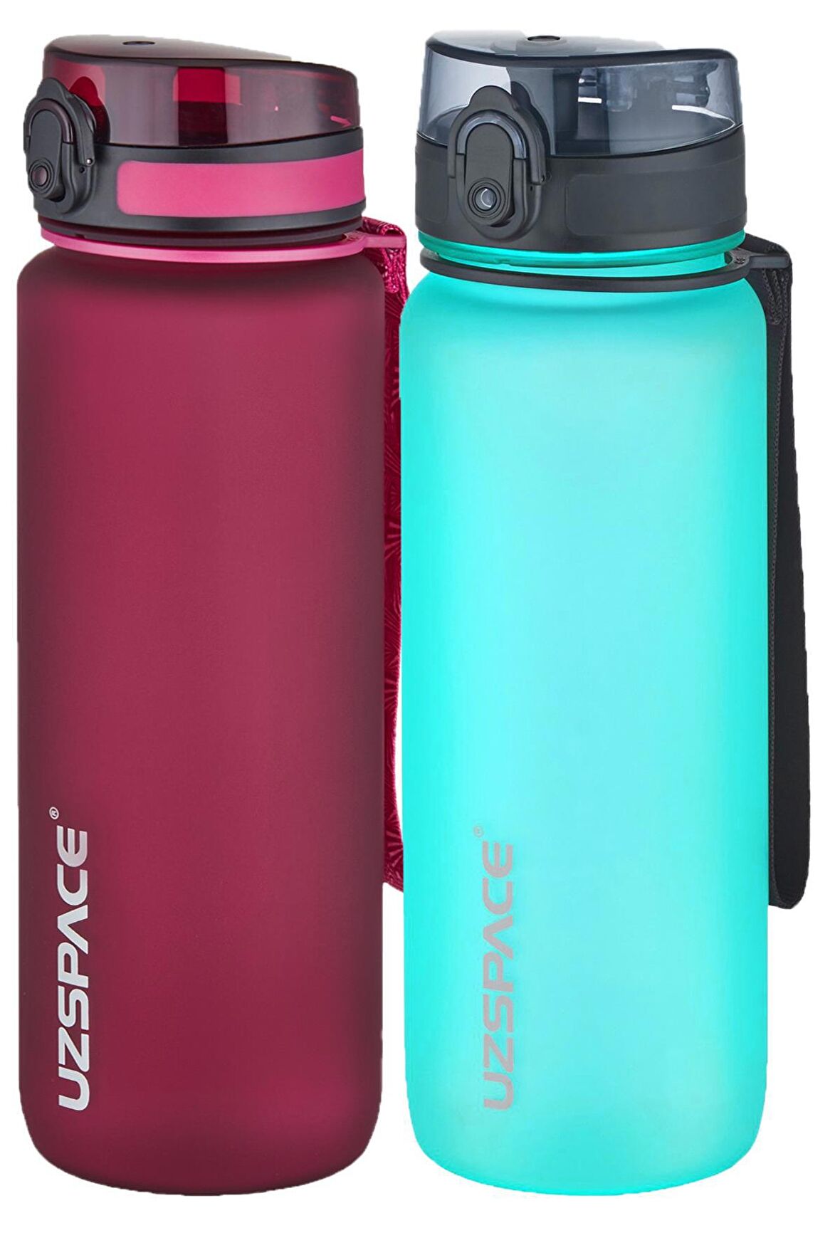 Uzspace 2'li Tritan Matara Seti 800 ml 14 Farklı Renk Seçeneği FiftyFifty