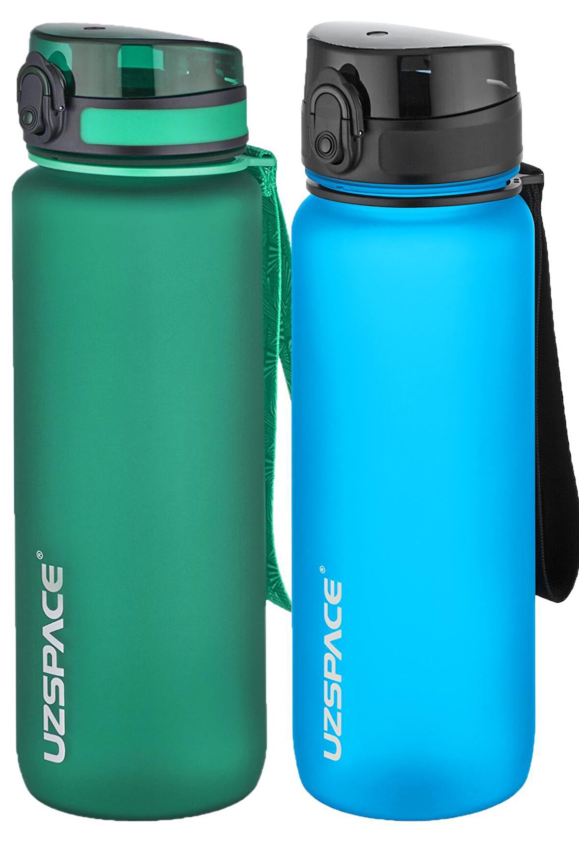 Uzspace 2'li Tritan Matara Seti 800 ml 14 Farklı Renk Seçeneği FiftyFifty