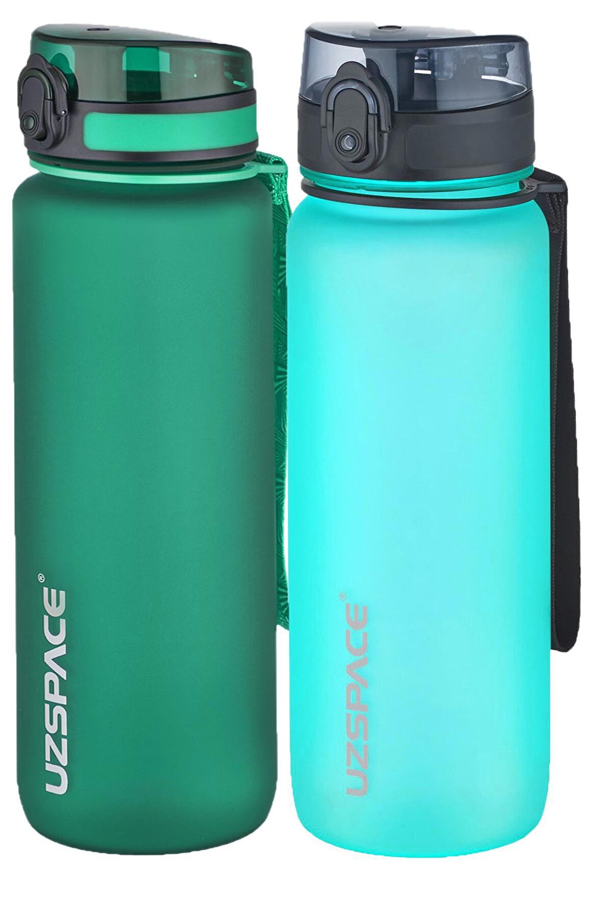 Uzspace 2'li Tritan Matara Seti 800 ml 14 Farklı Renk Seçeneği FiftyFifty