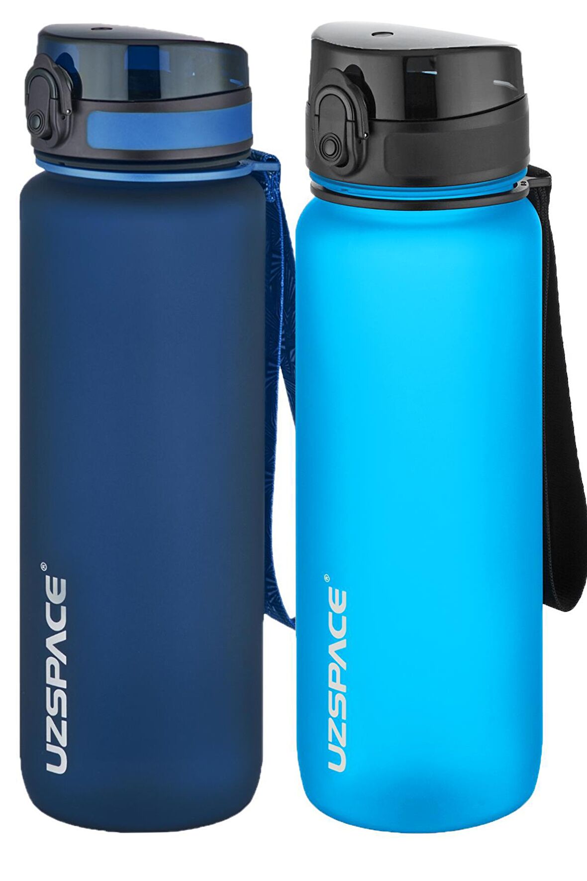 Uzspace 2'li Tritan Matara Seti 800 ml 14 Farklı Renk Seçeneği FiftyFifty