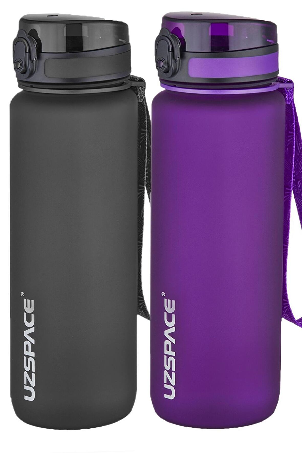 Uzspace 2'li Tritan Matara Seti 800 ml 14 Farklı Renk Seçeneği FiftyFifty