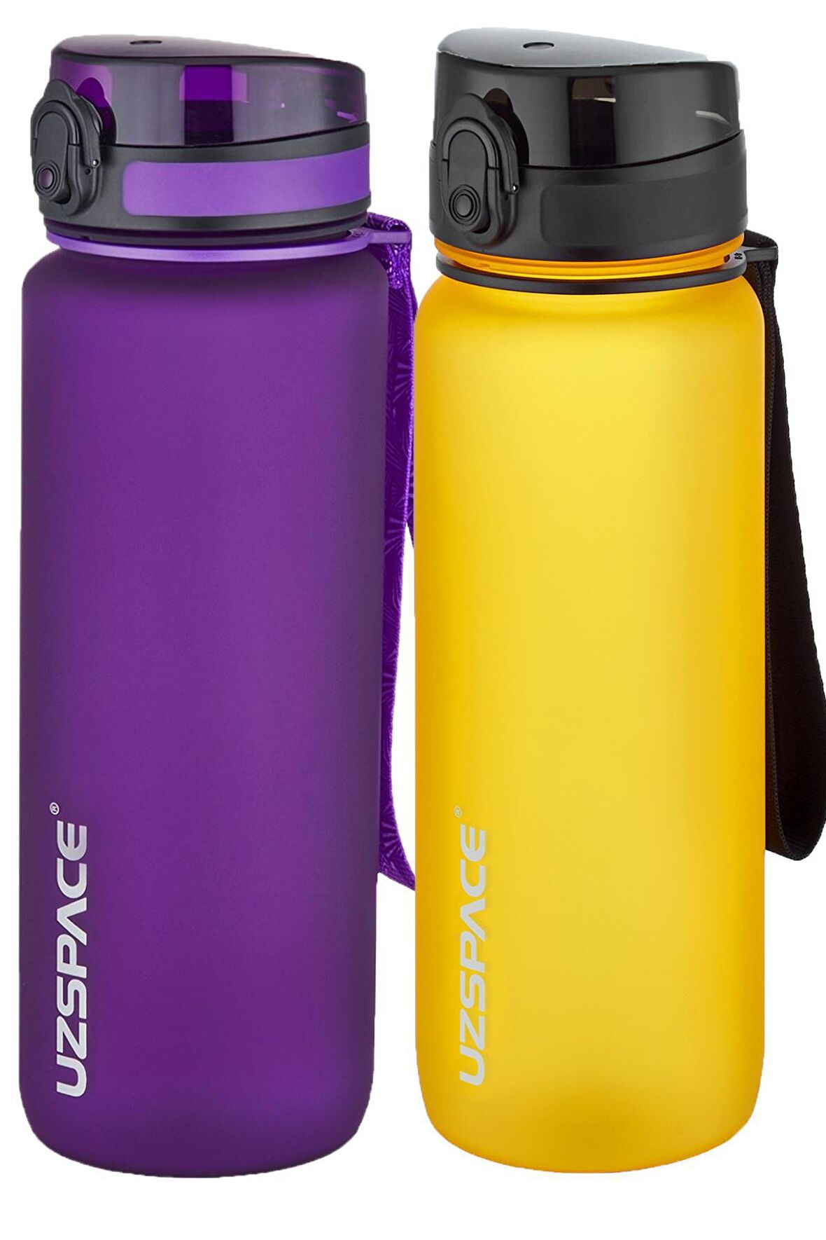 Uzspace 2'li Tritan Matara Seti 800 ml 14 Farklı Renk Seçeneği FiftyFifty