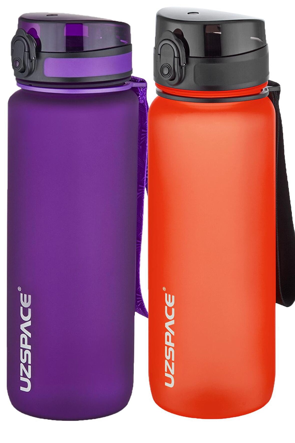 Uzspace 2'li Tritan Matara Seti 800 ml 14 Farklı Renk Seçeneği FiftyFifty