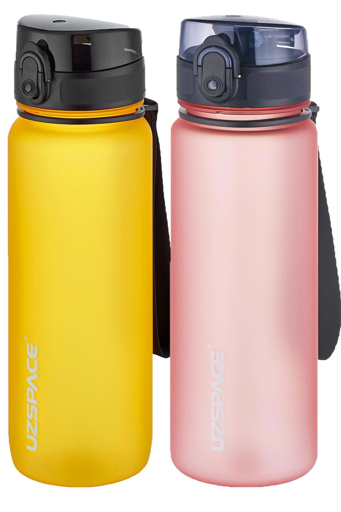 Uzspace 2'li Tritan Matara Seti 800 ml 14 Farklı Renk Seçeneği FiftyFifty