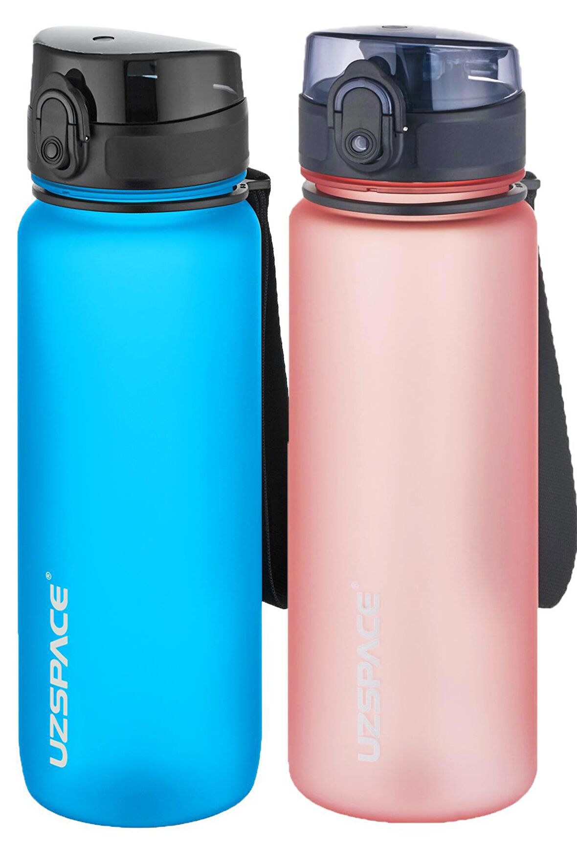 Uzspace 2'li Tritan Matara Seti 800 ml 14 Farklı Renk Seçeneği FiftyFifty