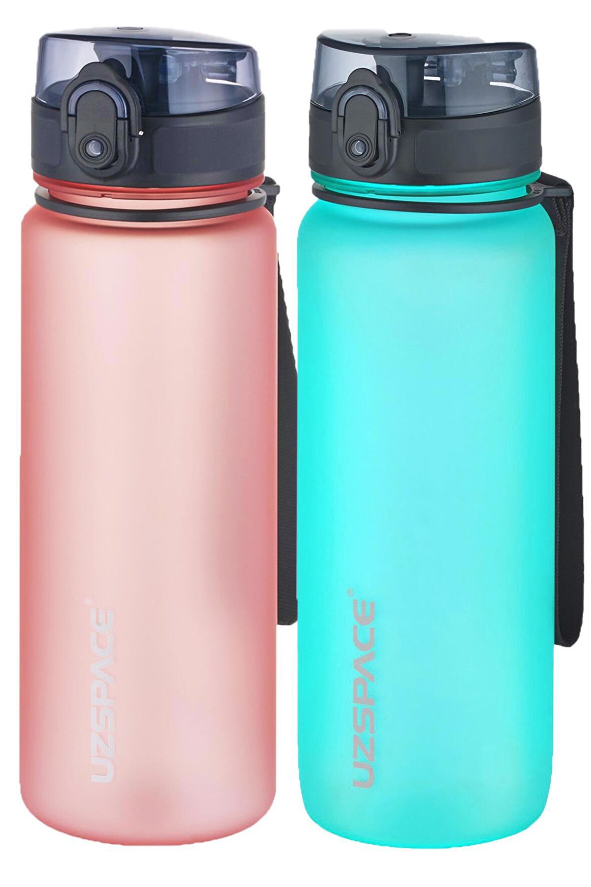 Uzspace 2'li Tritan Matara Seti 800 ml 14 Farklı Renk Seçeneği FiftyFifty