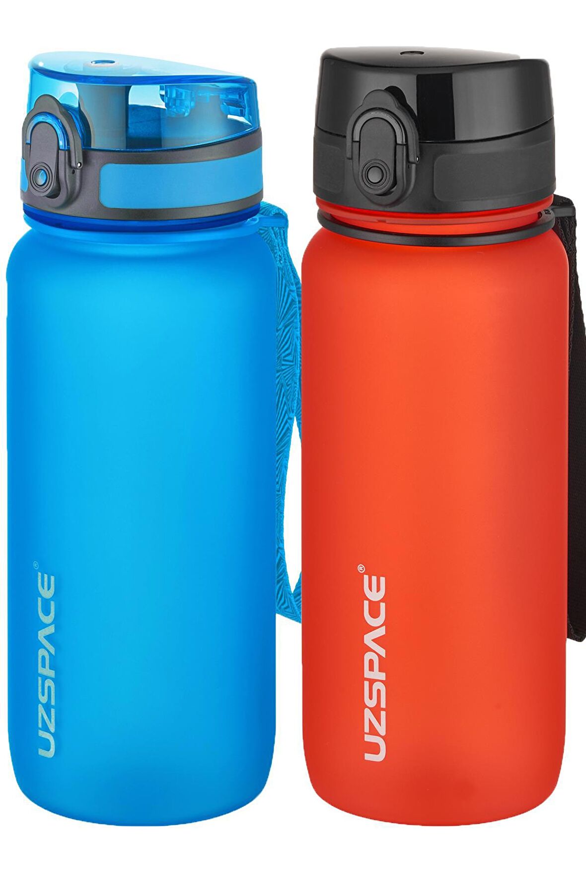 Uzspace 2'li Tritan Matara Seti 650 ml 14 Farklı Renk Seçeneği FiftyFifty