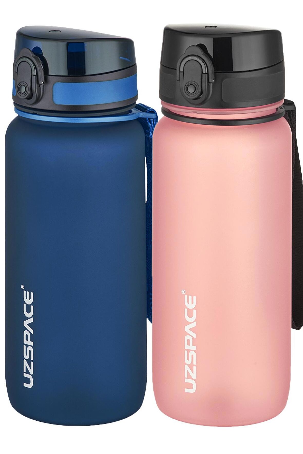 Uzspace 2'li Tritan Matara Seti 650 ml 14 Farklı Renk Seçeneği FiftyFifty