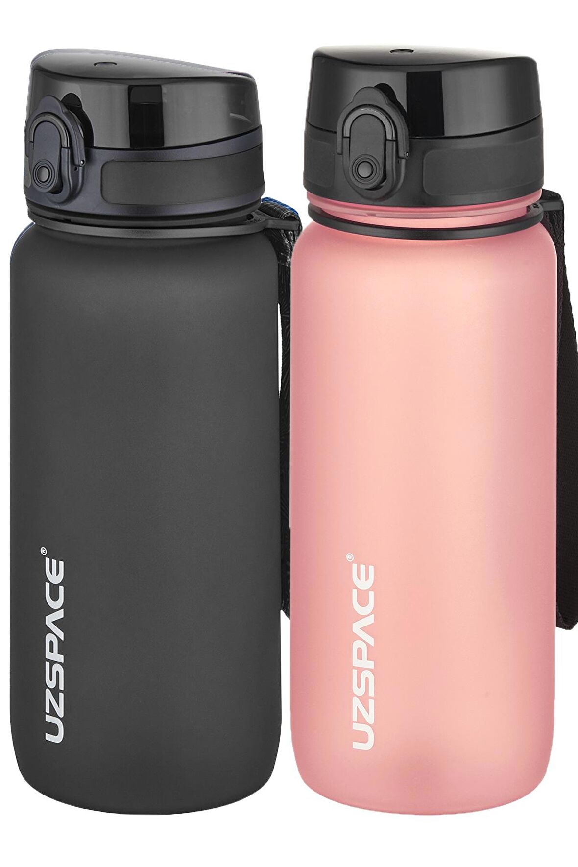 Uzspace 2'li Tritan Matara Seti 650 ml 14 Farklı Renk Seçeneği FiftyFifty