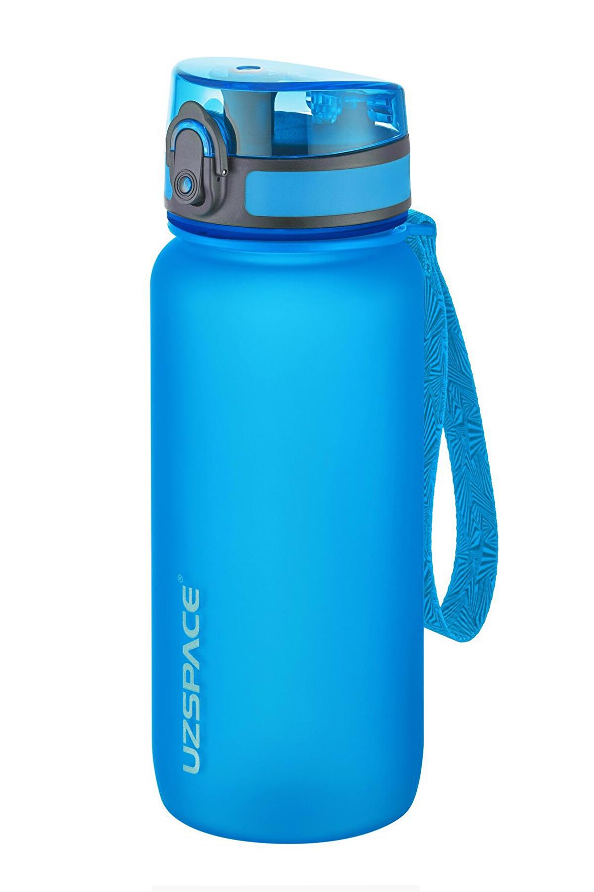 Uzspace 650 ml Tritan Su Matarası 14 Farklı Renk Softtouch 