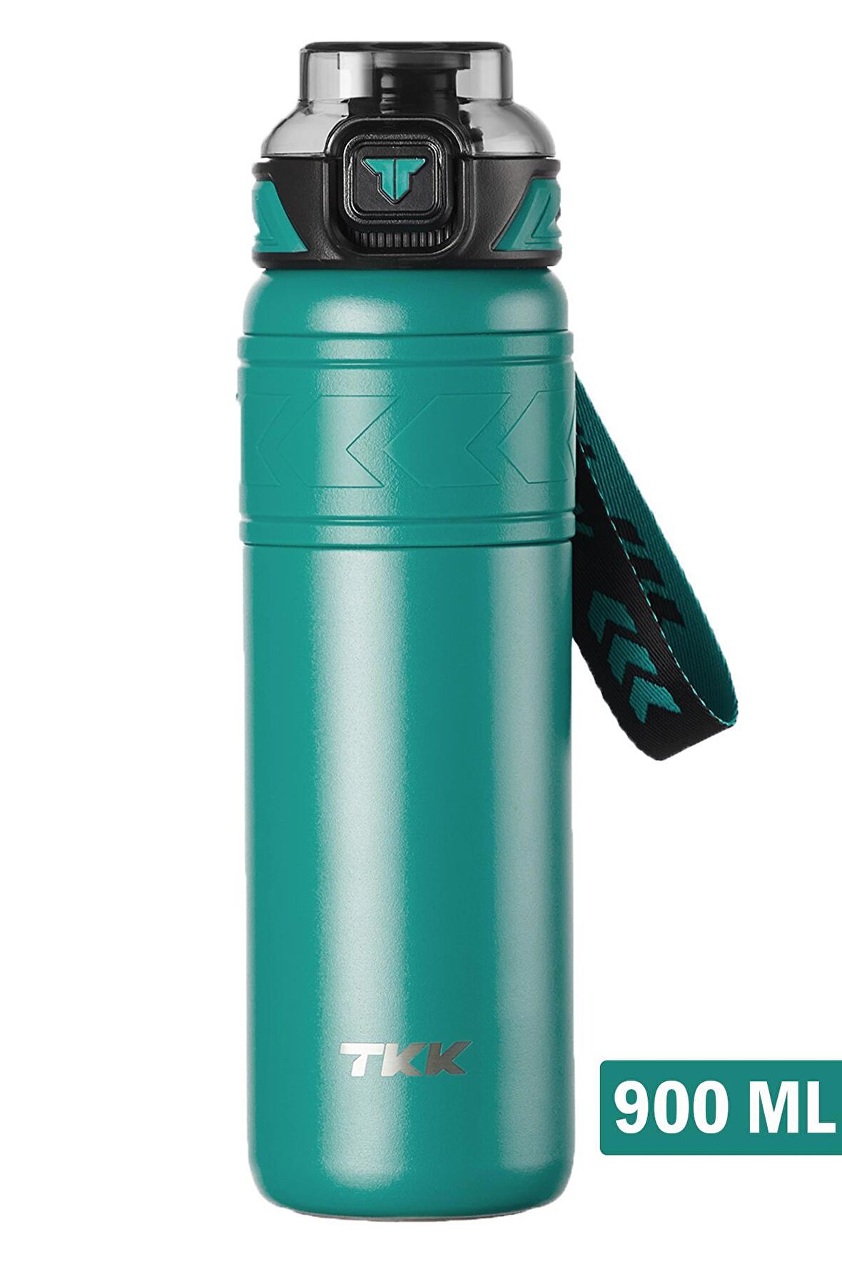 TKK 900 ML Çelik Termos Çift Kullanım Pipetli/Rahat İçim -12/24 Sıcak-Soğuk- Yalıtım -TKK2025900ML