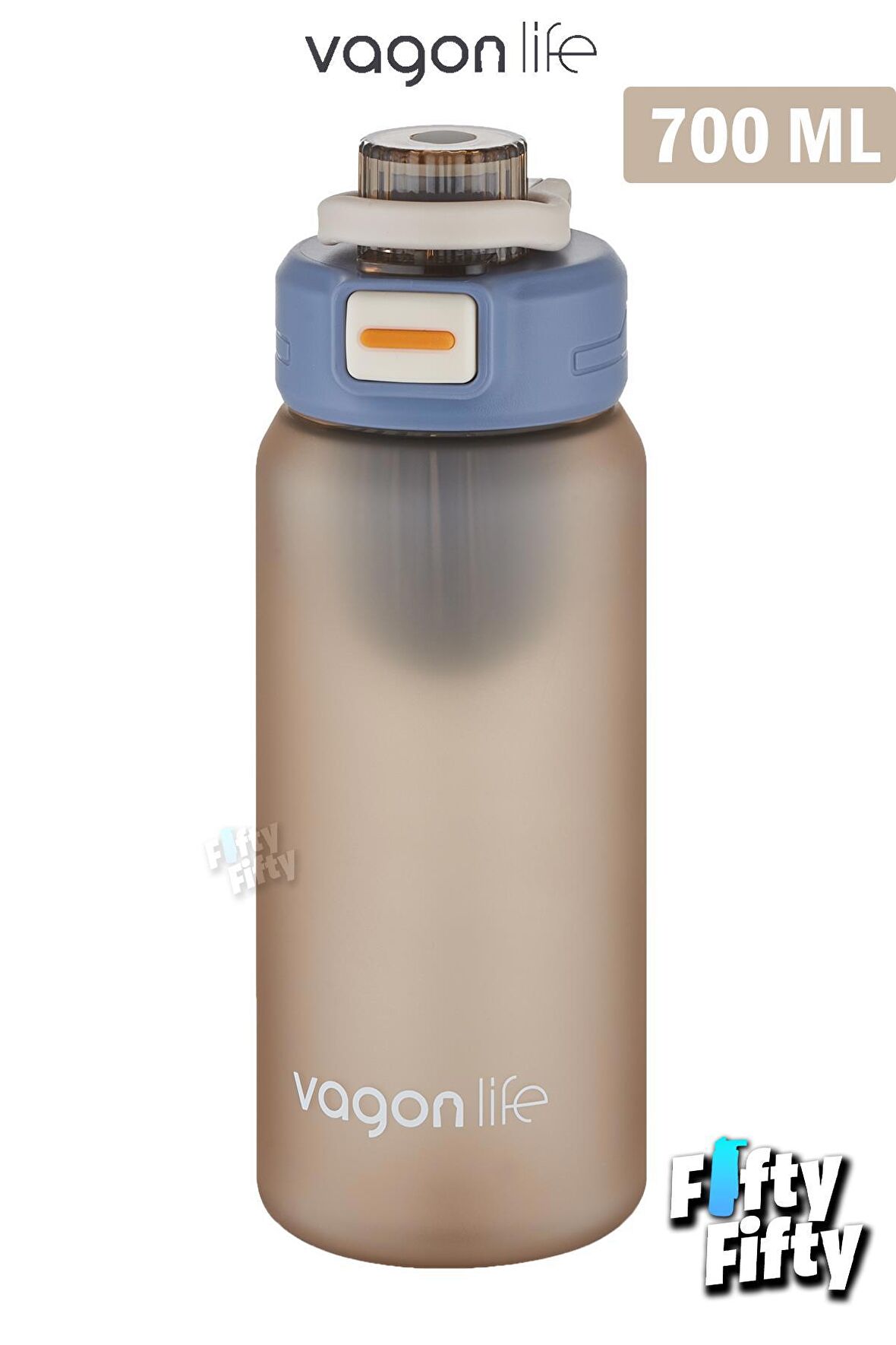 Vagonlife 700 ML Rahat İçim (Pipetsiz) Softtouch Kulplu Su Matarası -Süzgeçli-FFVGN2032700ML