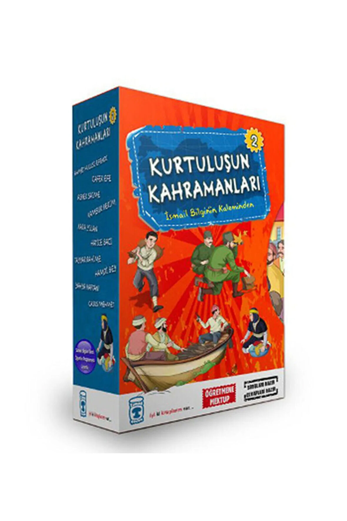 Kurtuluşun Kahramanları Seti 2 (10 Kitap Takım) Timaş Çocuk kitap (Koruma Poşetli)