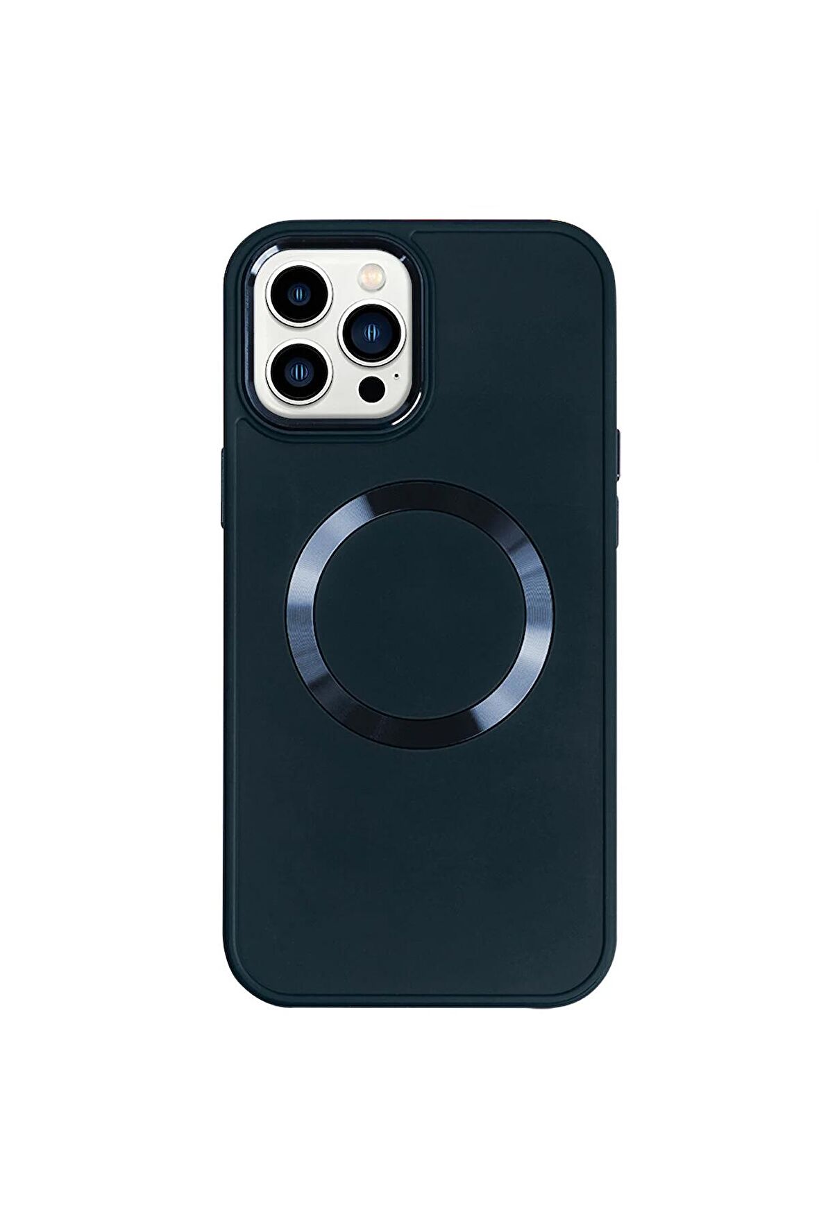 iPhone 13 Pro Magsafe Mat Pembe Kablosuz Şarj Kılıfı