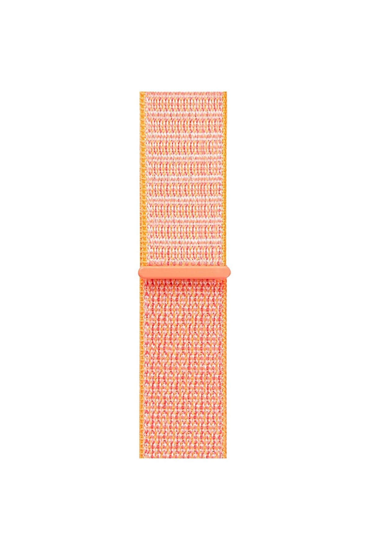 Watch Tüm Modeller Uyumlu Cırt Cırtlı Ayarlanabilir Bez Şeker Pembe Kordon 38 40 41 mm
