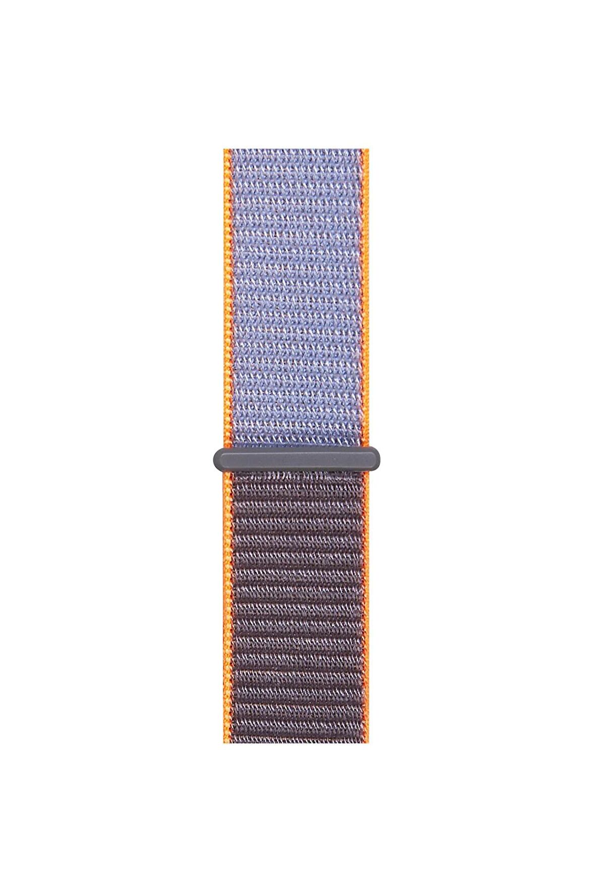 Watch Tüm Modeller Uyumlu Cırt Cırtlı Ayarlanabilir Bez Siyah Noktalı Kordon 42 44 45 49 mm