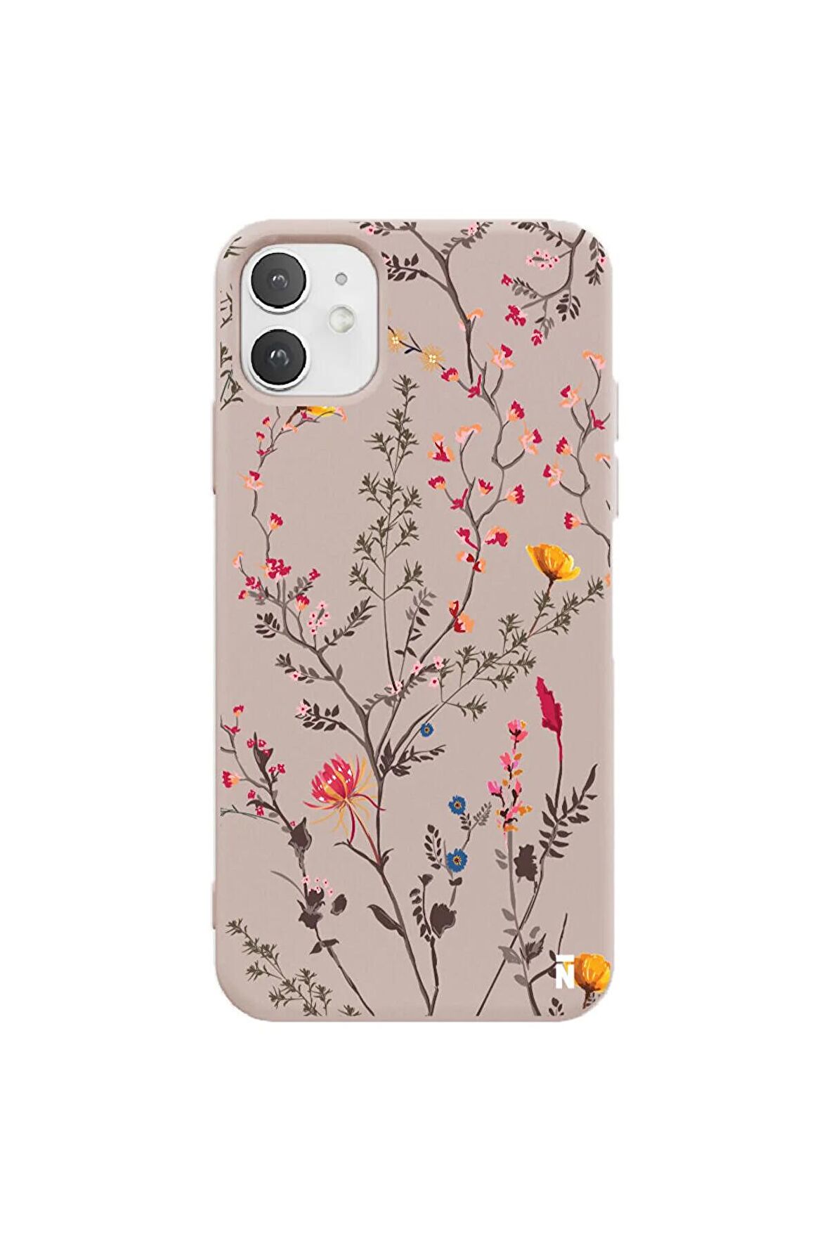 iPhone 11 Silikon Özel Tasarım Yazılı Duygusuz No Emotions Club Kırmızı Renkli Telefon Kılıfı