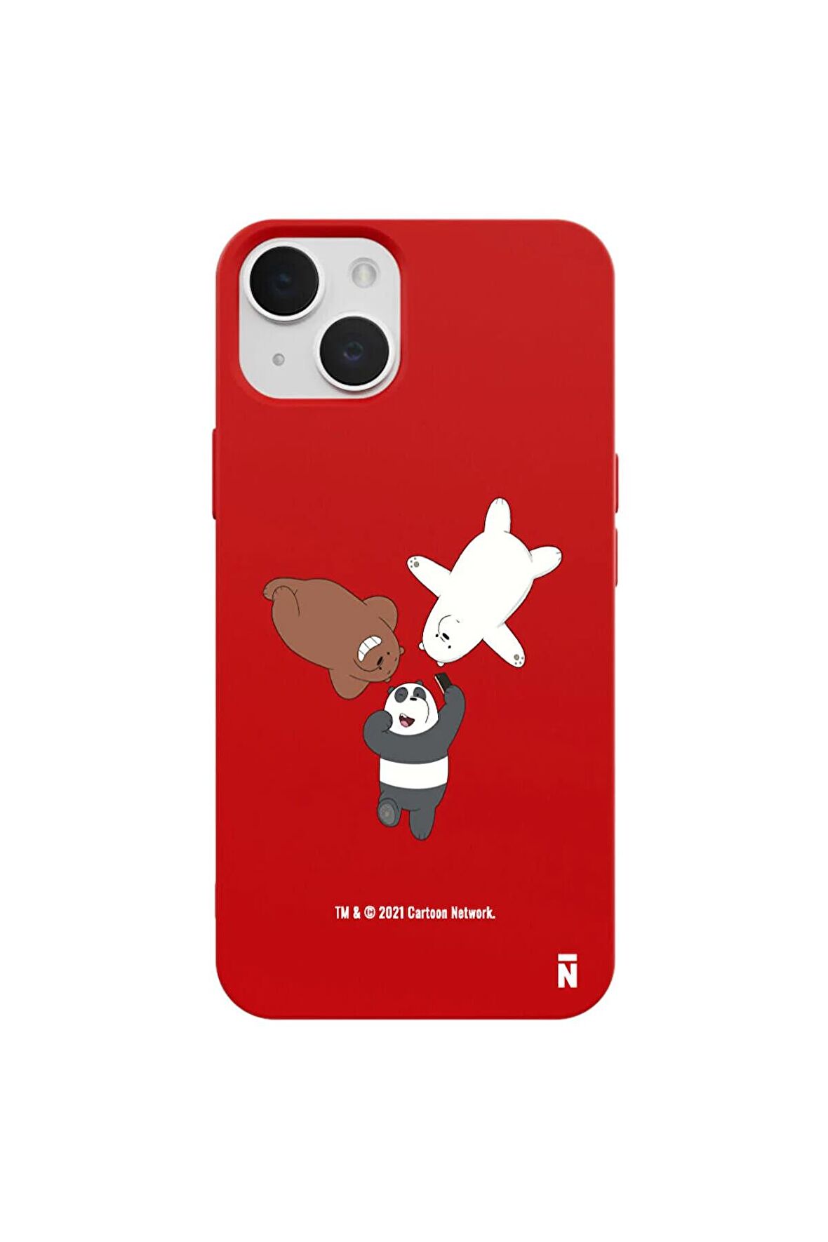 iPhone 15 Silikon Bugs Bunny Kostümlü Jerry Sevimli Siyah Silikon Telefon Kılıfı
