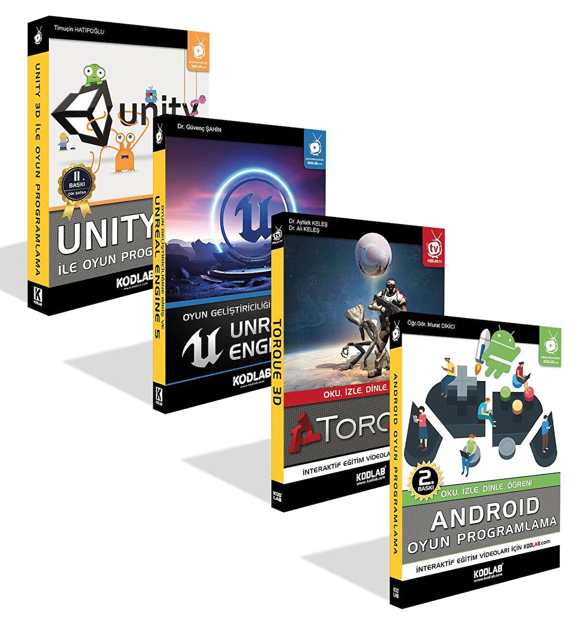 KODLAB YAYIN OYUN PROGRAMLAMA UZMANLIĞI SETİ 2