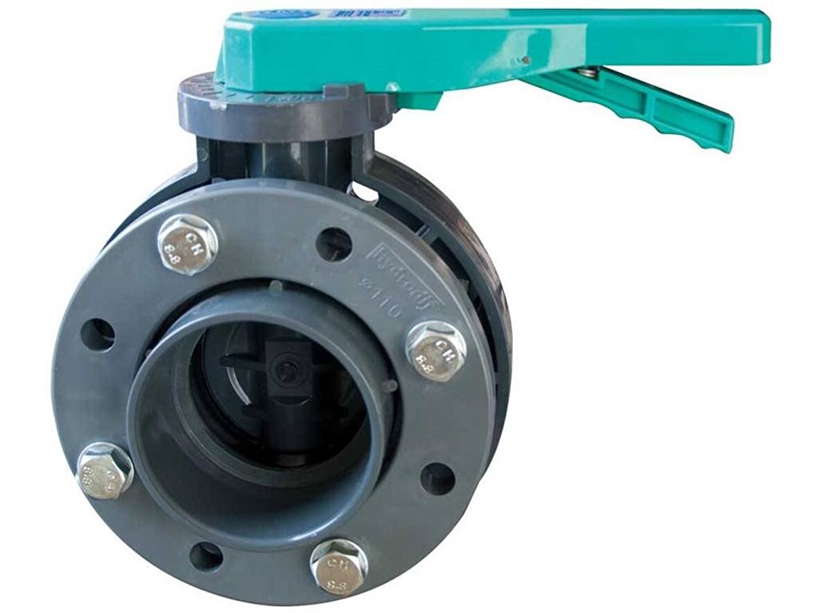 Gemaş Pvc Kelebek Vana 110Mm