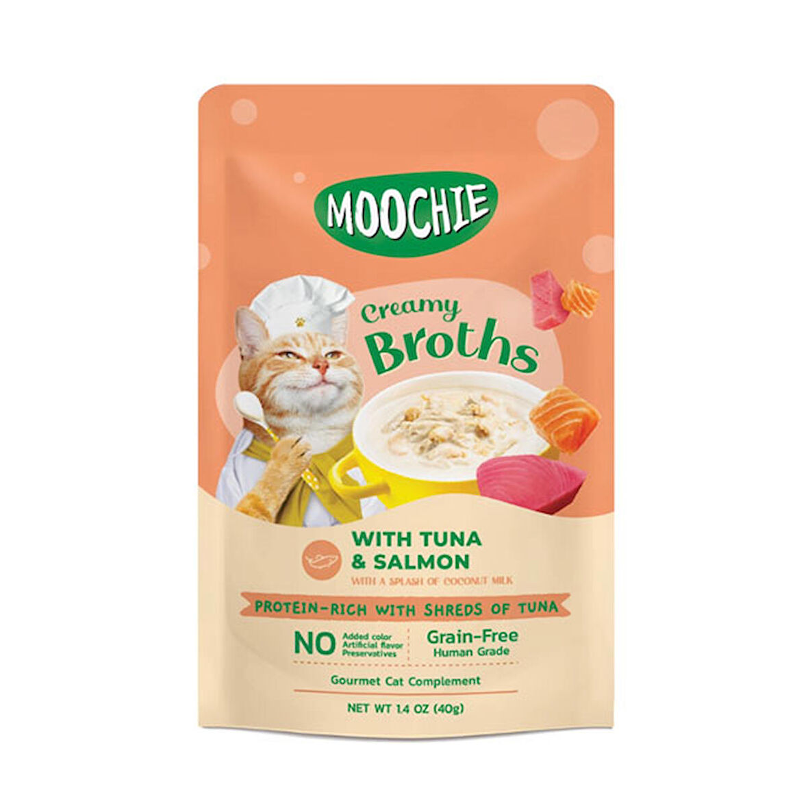 Moochie Çorba Kedi Ödülü Ton-Somon 40 Gr (446-C0199)