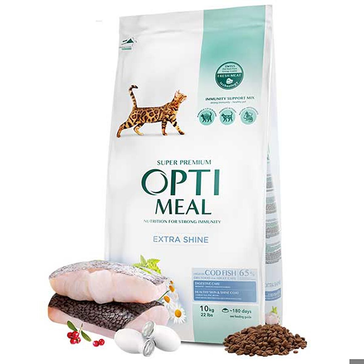 Optimeal Morina Balıklı Yetişkin Kedi Maması 10 Kg (459-C6446)