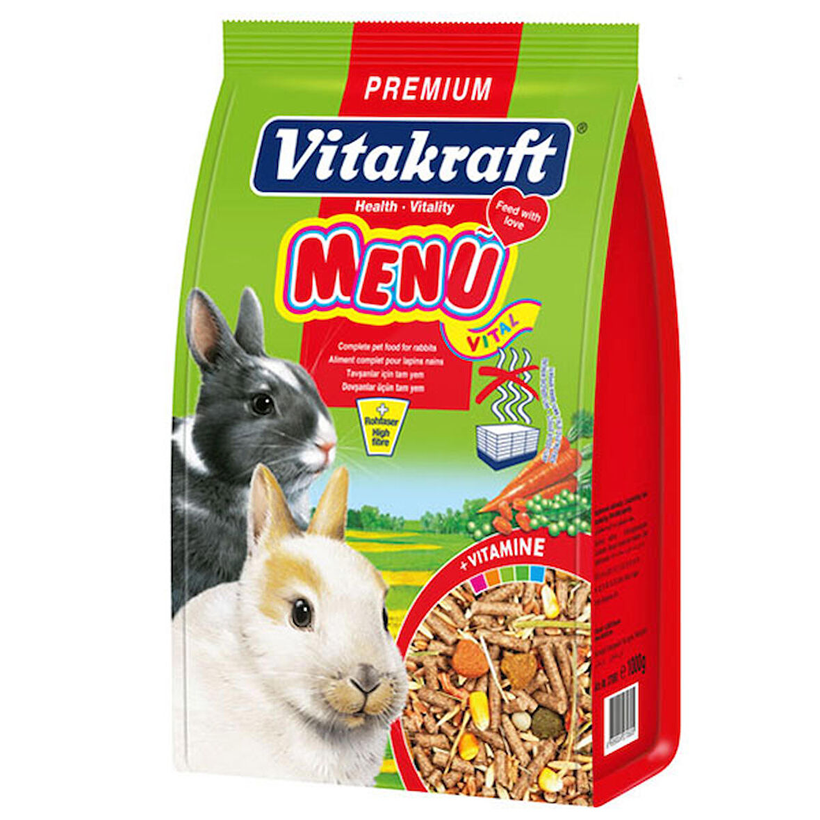 Vitakraft Menu Tavşan Yemi 1000 Gr (460-27060)