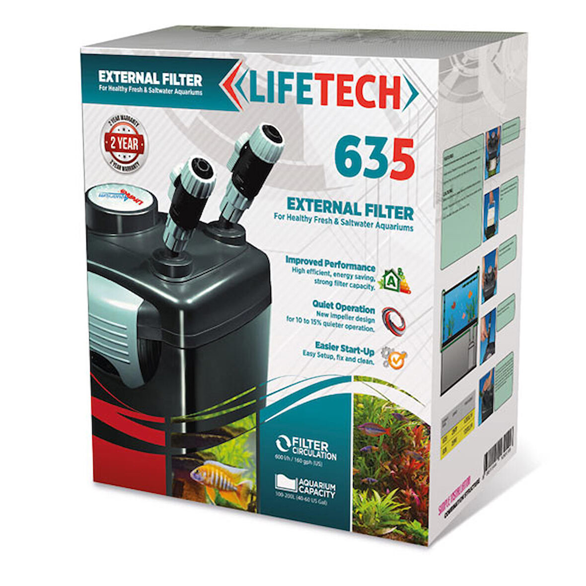 Life Tech 635 Dış Filtre 600LH (995-000635)