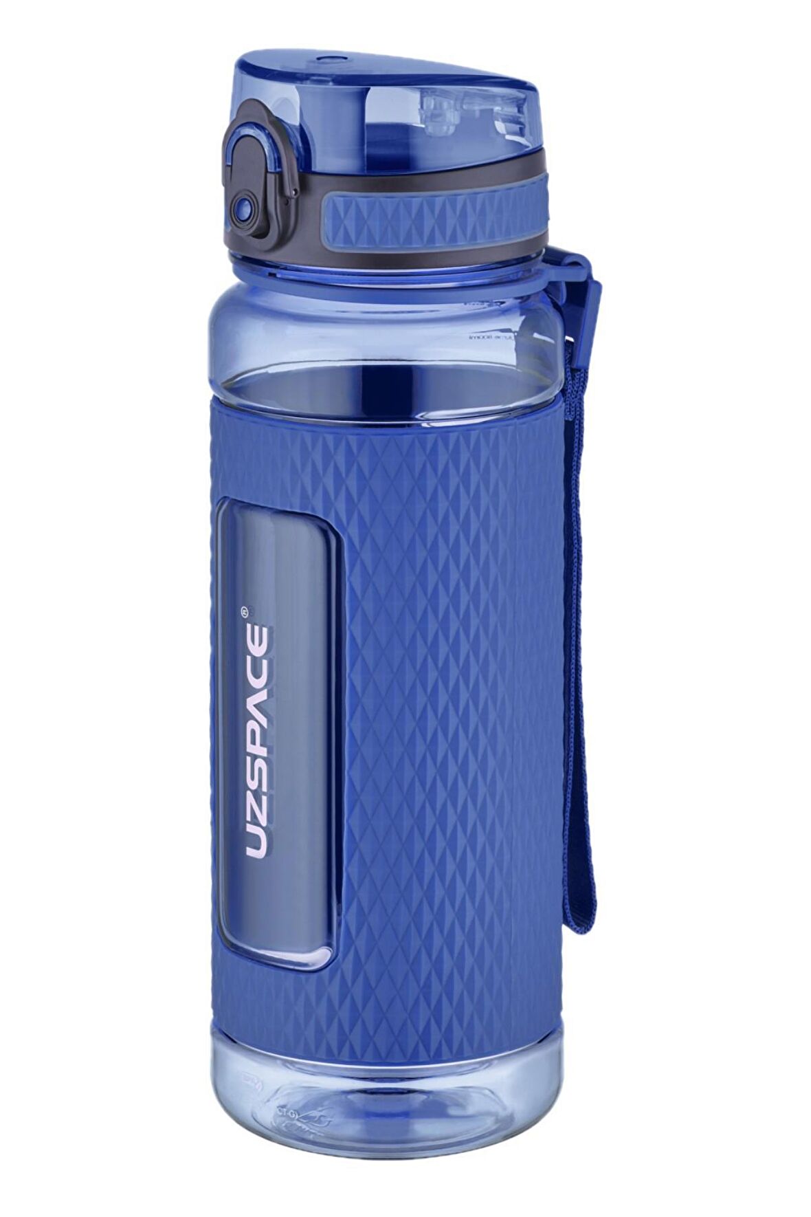 Uzspace FiftyFifty 800ml -BÜYÜK BOY- Tritan Su Matarası Silikon Korumalı Kaydırmaz Gövde